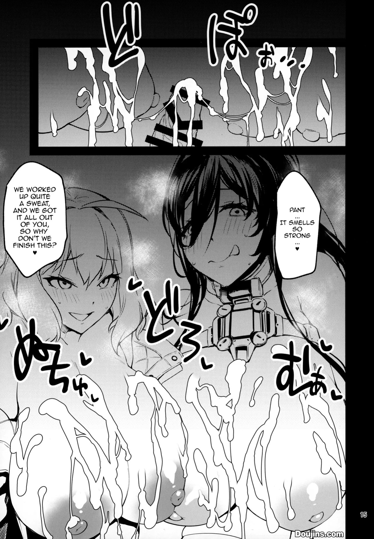 (C104) [Mochi-ya (Yonekura)] Hasamiuchi! | Pincer Attack! (Goddess of Victory_ Nikke) [English] {Doujins.com}