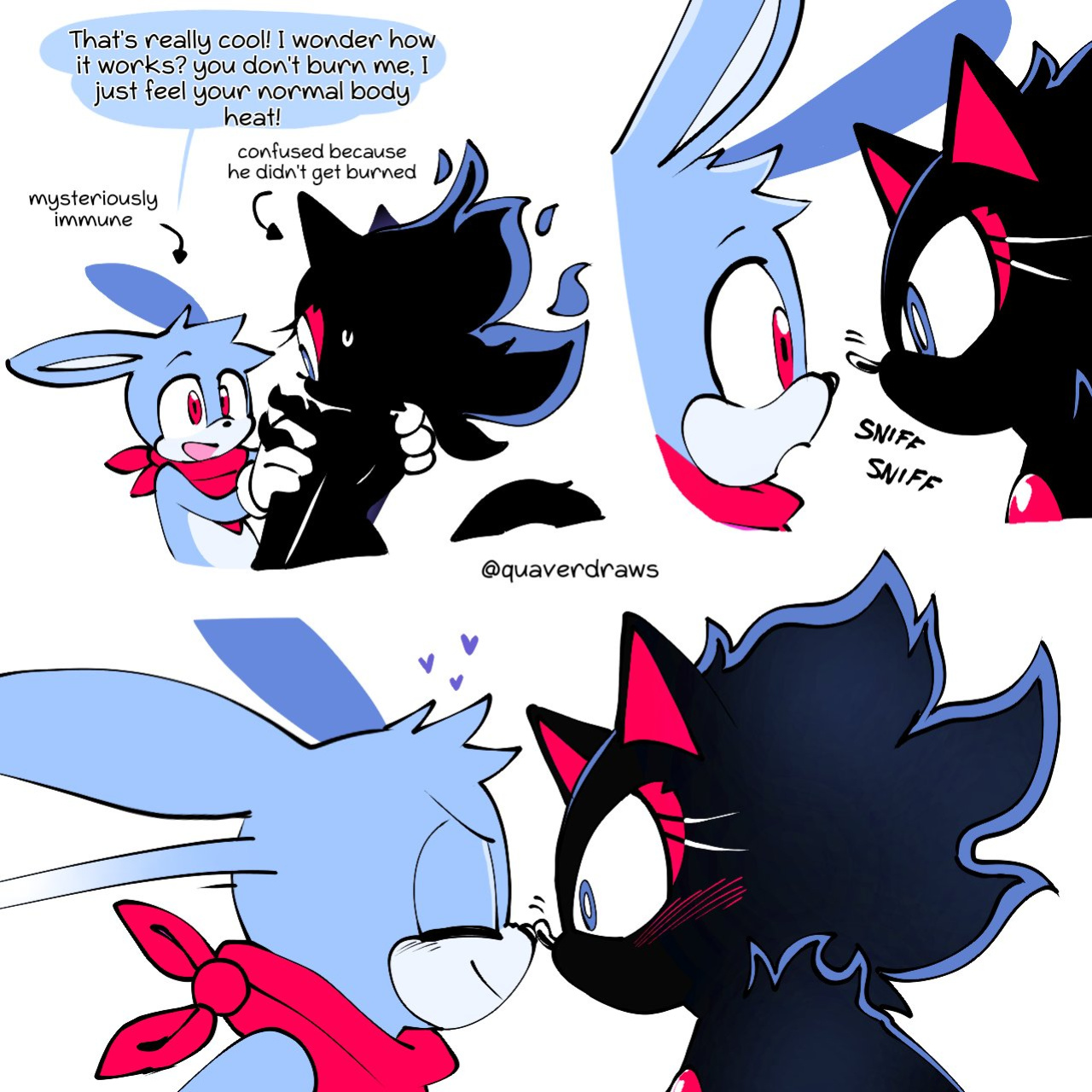 [Quaverdraws] Rush to the Dreamland (Prototype Sonic AU)