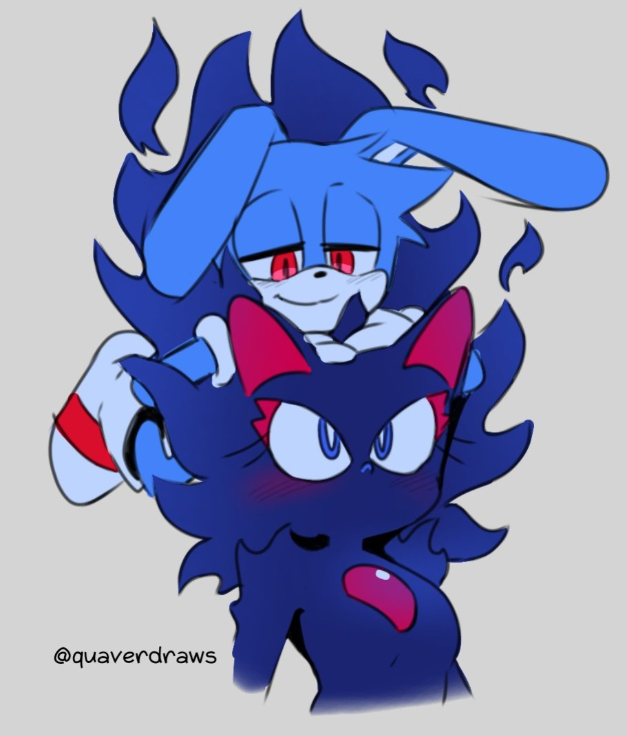 [Quaverdraws] Rush to the Dreamland (Prototype Sonic AU)