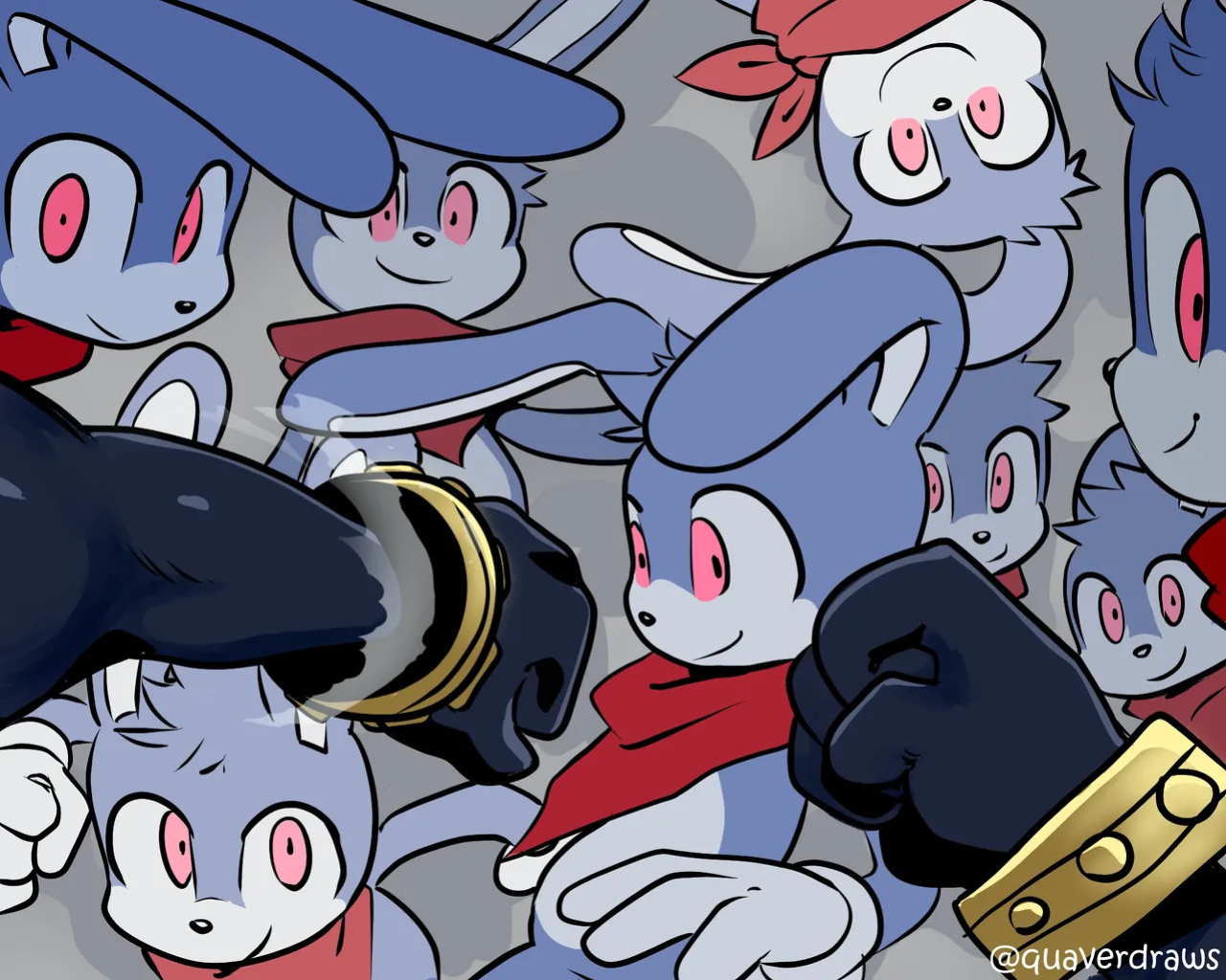 [Quaverdraws] Rush to the Dreamland (Prototype Sonic AU)