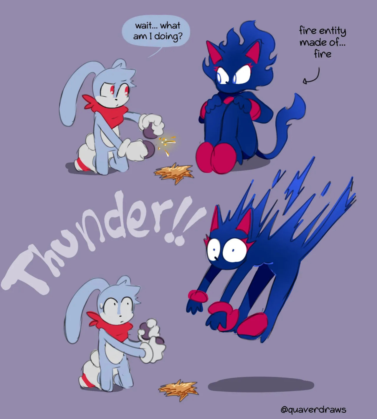 [Quaverdraws] Rush to the Dreamland (Prototype Sonic AU)