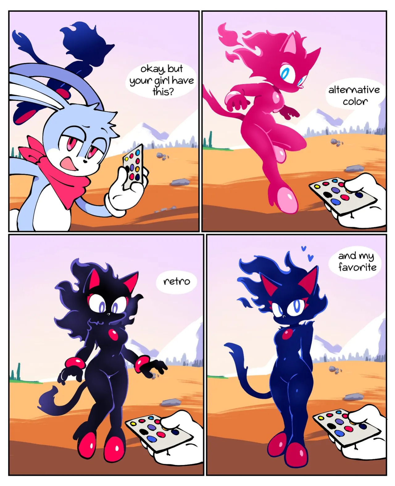 [Quaverdraws] Rush to the Dreamland (Prototype Sonic AU)