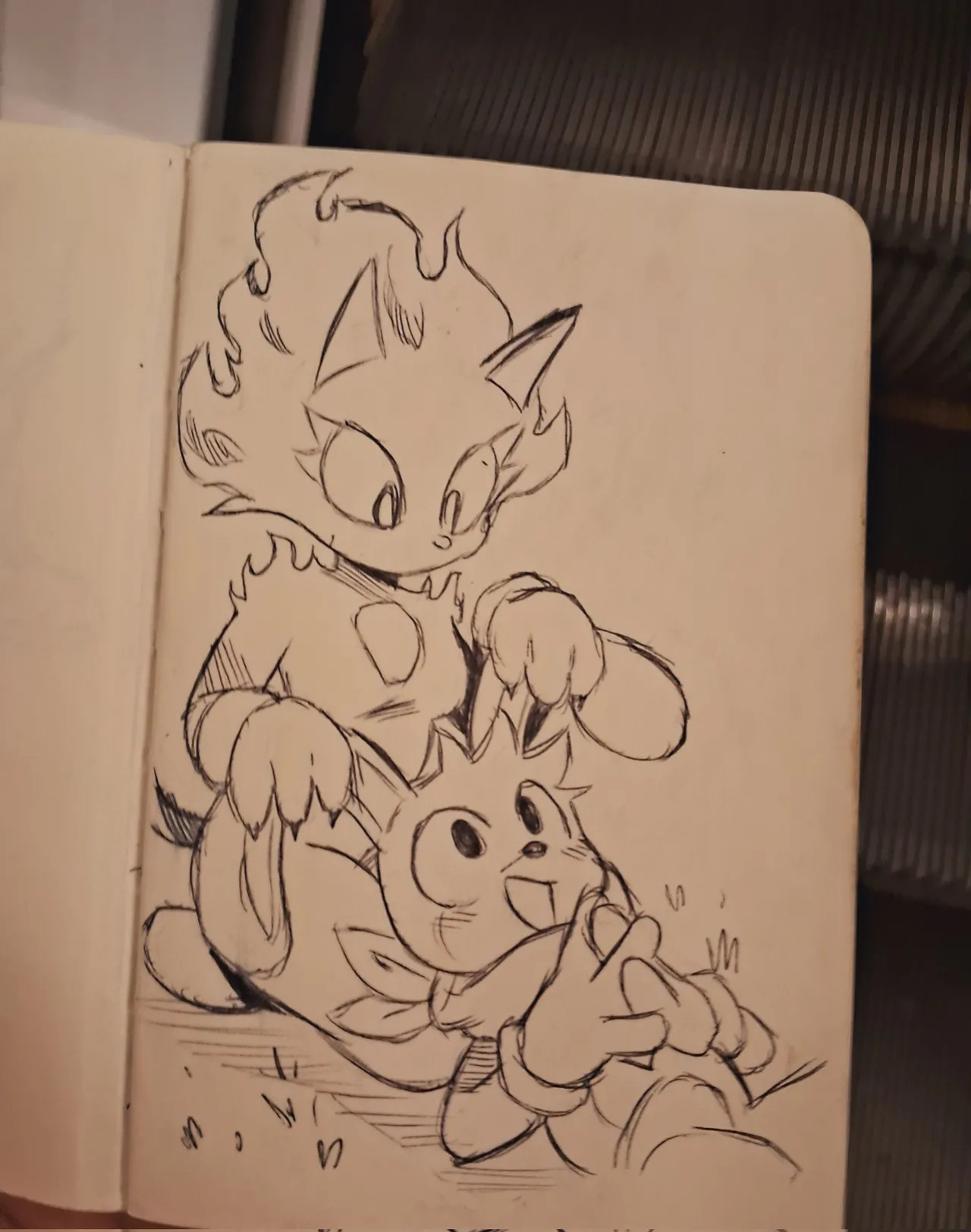 [Quaverdraws] Rush to the Dreamland (Prototype Sonic AU)