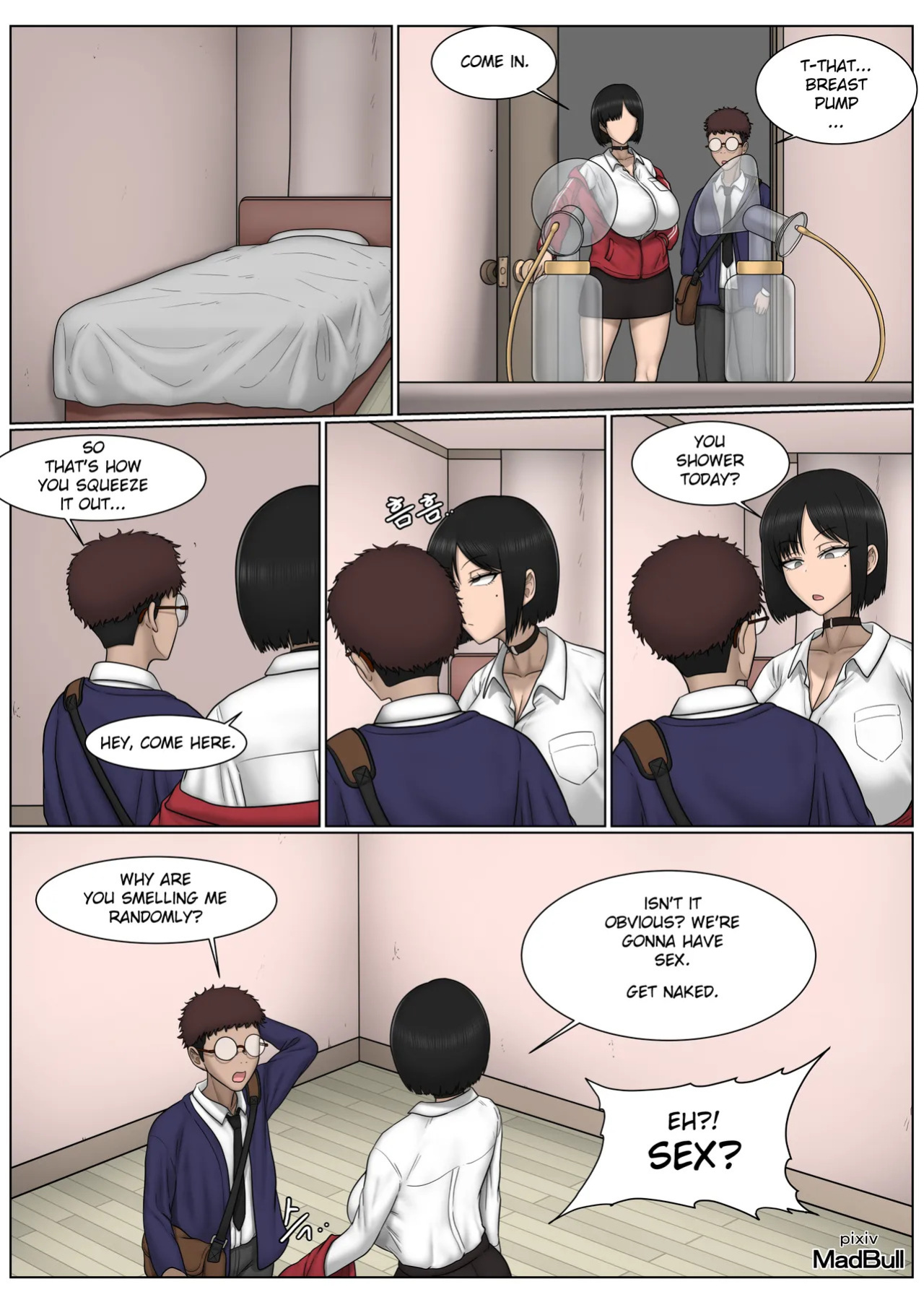 [MadBull] The Breast Milk Selling Girl 1-5 [English]