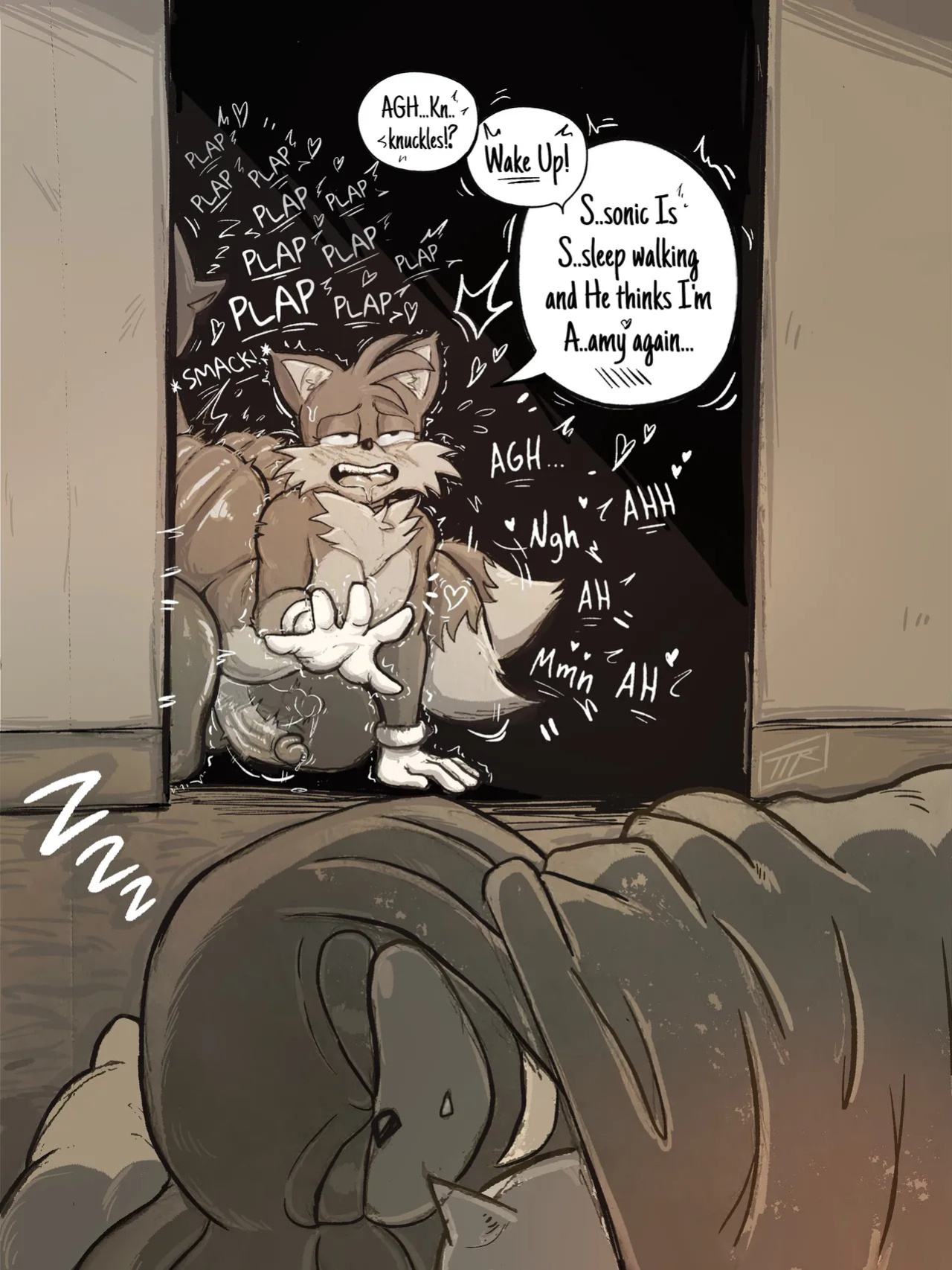 [KojoArts] Tails' big sleepover (Sonic the Hedgehog) (Ongoing)