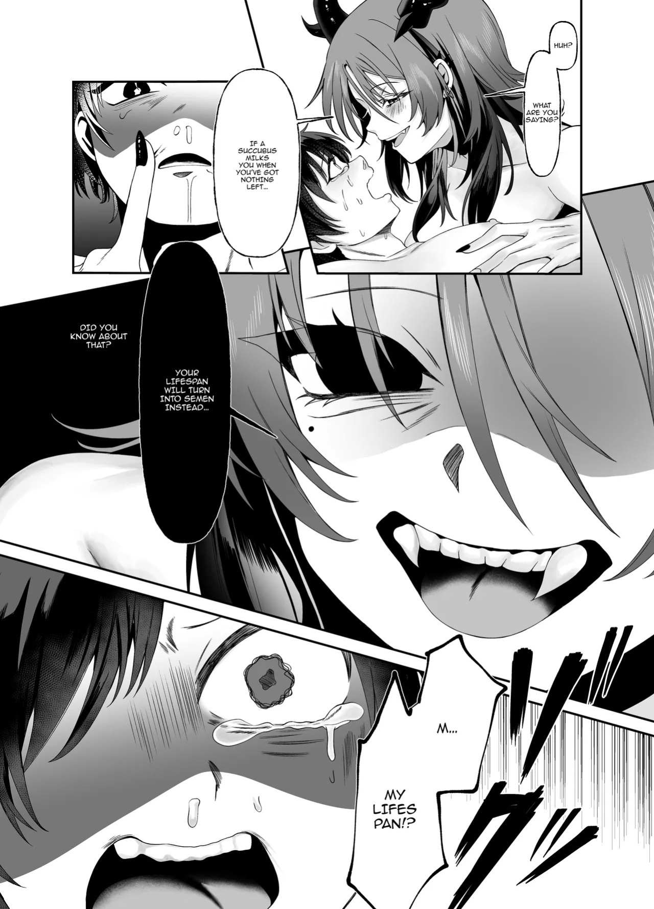 [Permission (Alisame)] Yuusha no Haikijou de Succubus ni Mujihi ni Level Drain Sareru Ohanashi | Story Where I Get My Levels Mercilessly Drained Out Of Me By a Succubus In A Hero Disposal Facility [English] {Doujins.com}