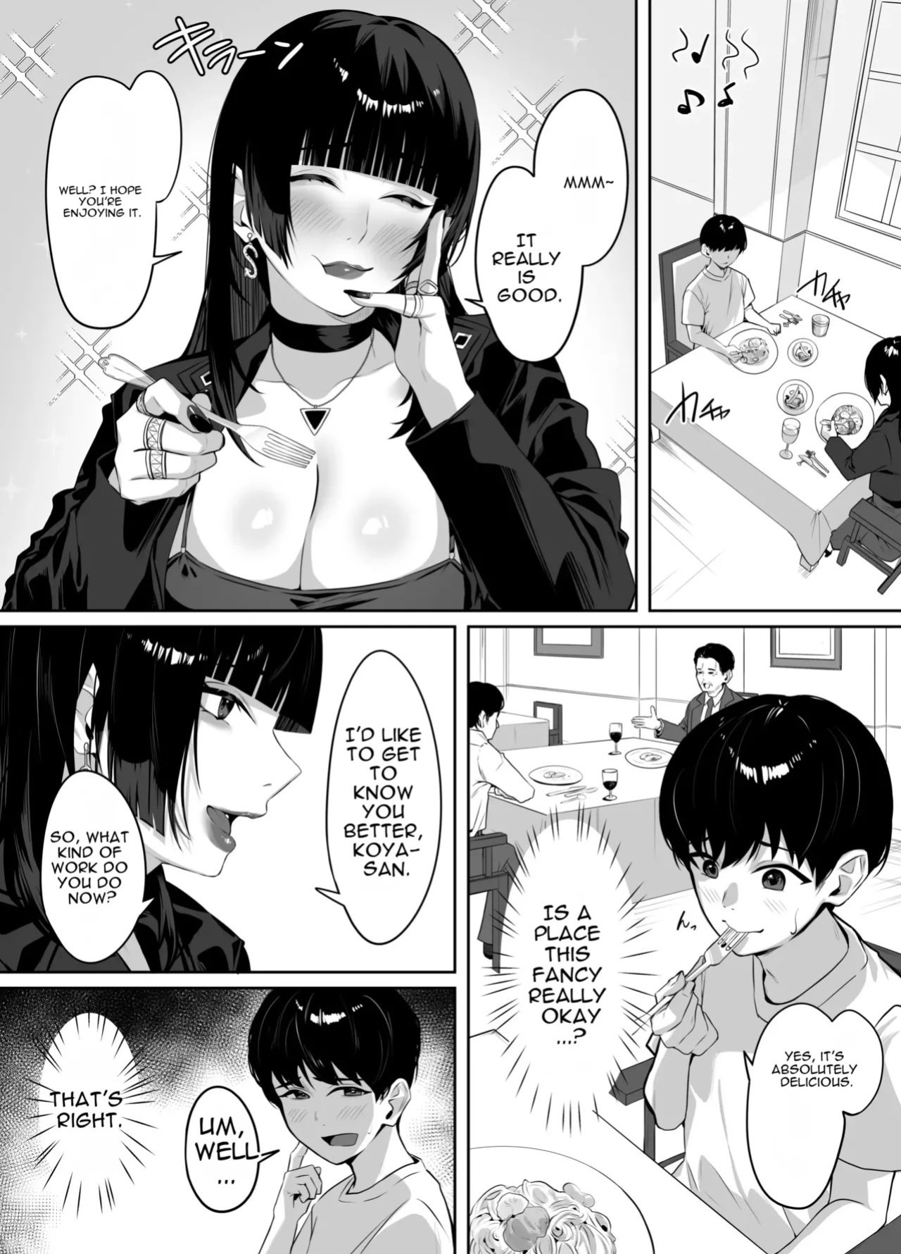 [Takoneru] A story about being punished by an older woman you matched with