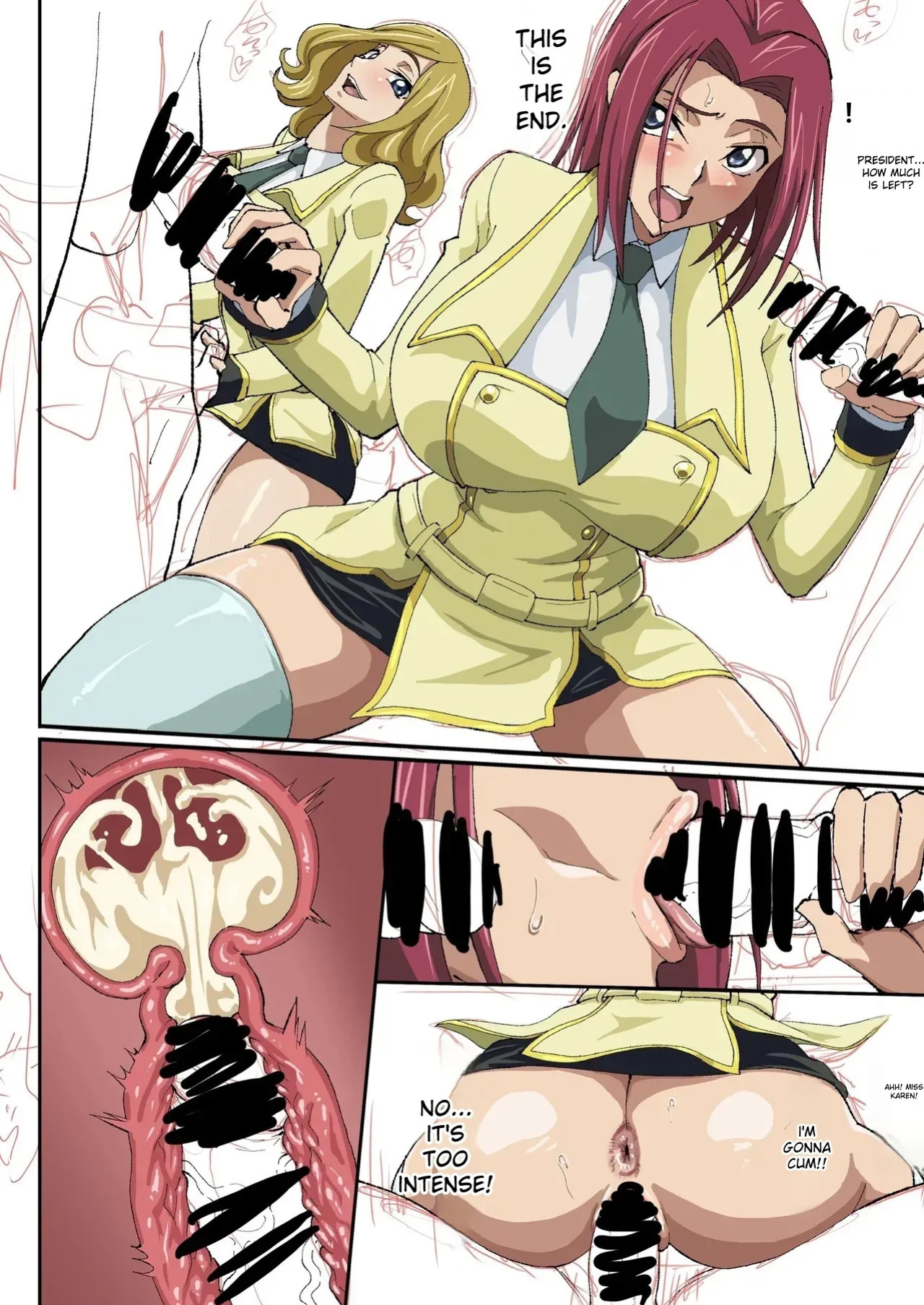 [Iwao] Kallen Manga (Kari) 1+2+3+4 (Code Geass: Lelouch of the Rebellion)