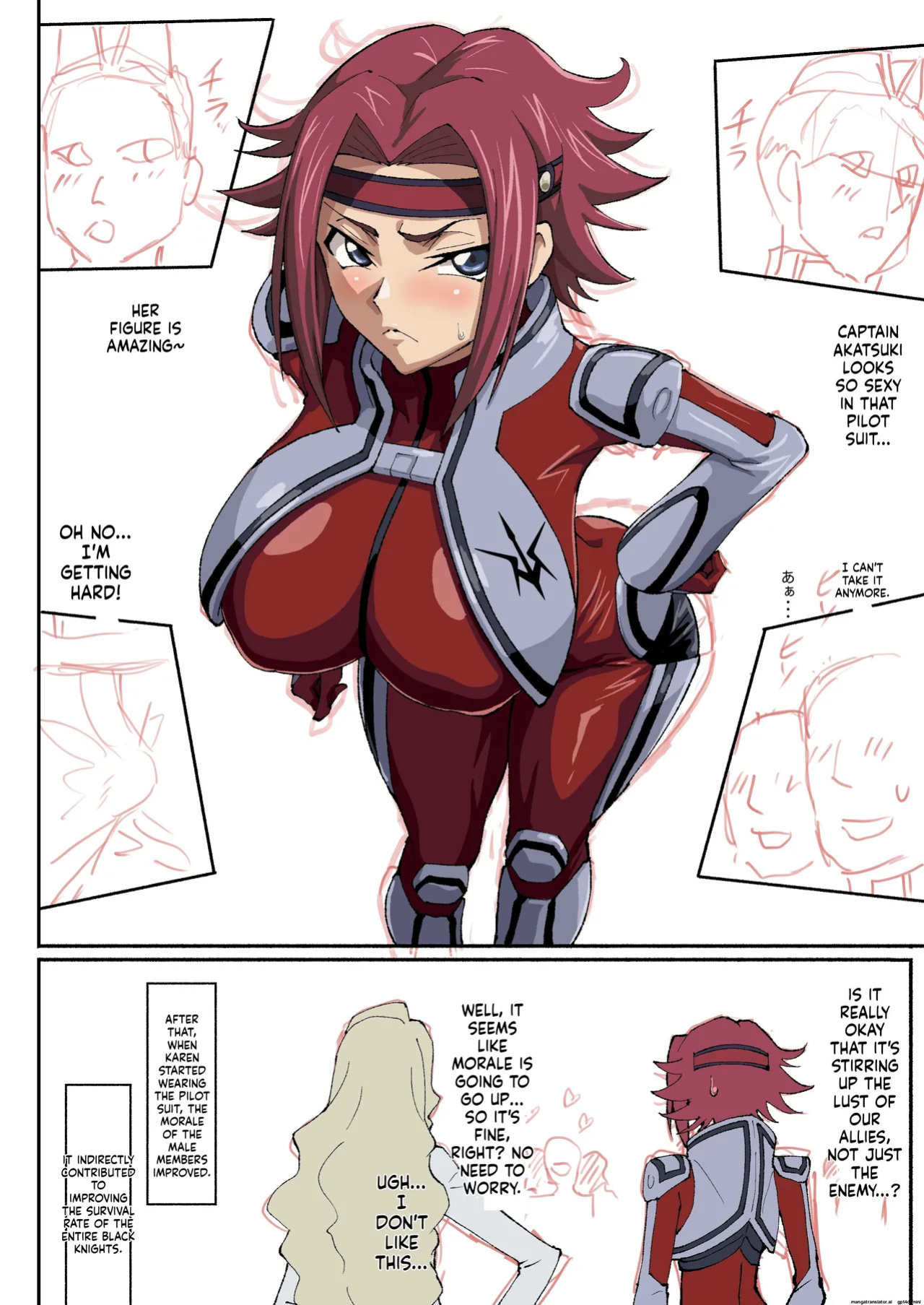 [Iwao] Kallen Manga (Kari) 1+2+3+4 (Code Geass: Lelouch of the Rebellion)