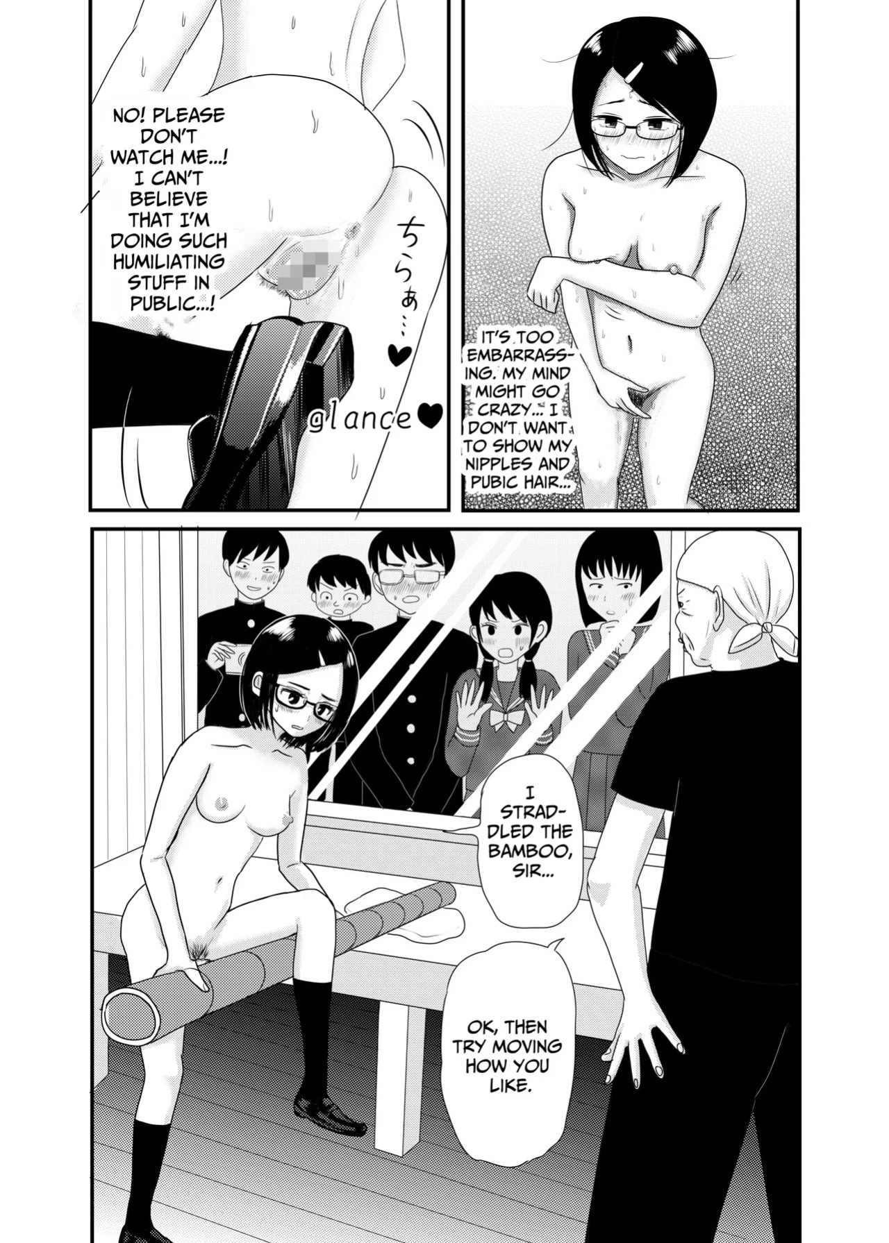 [Mizuko no Pasta (Kinoko Kurage)] Fully Naked Humiliating Bamboo Kneaded Ramen Noodles [English] [Translators Unite] [Digital]