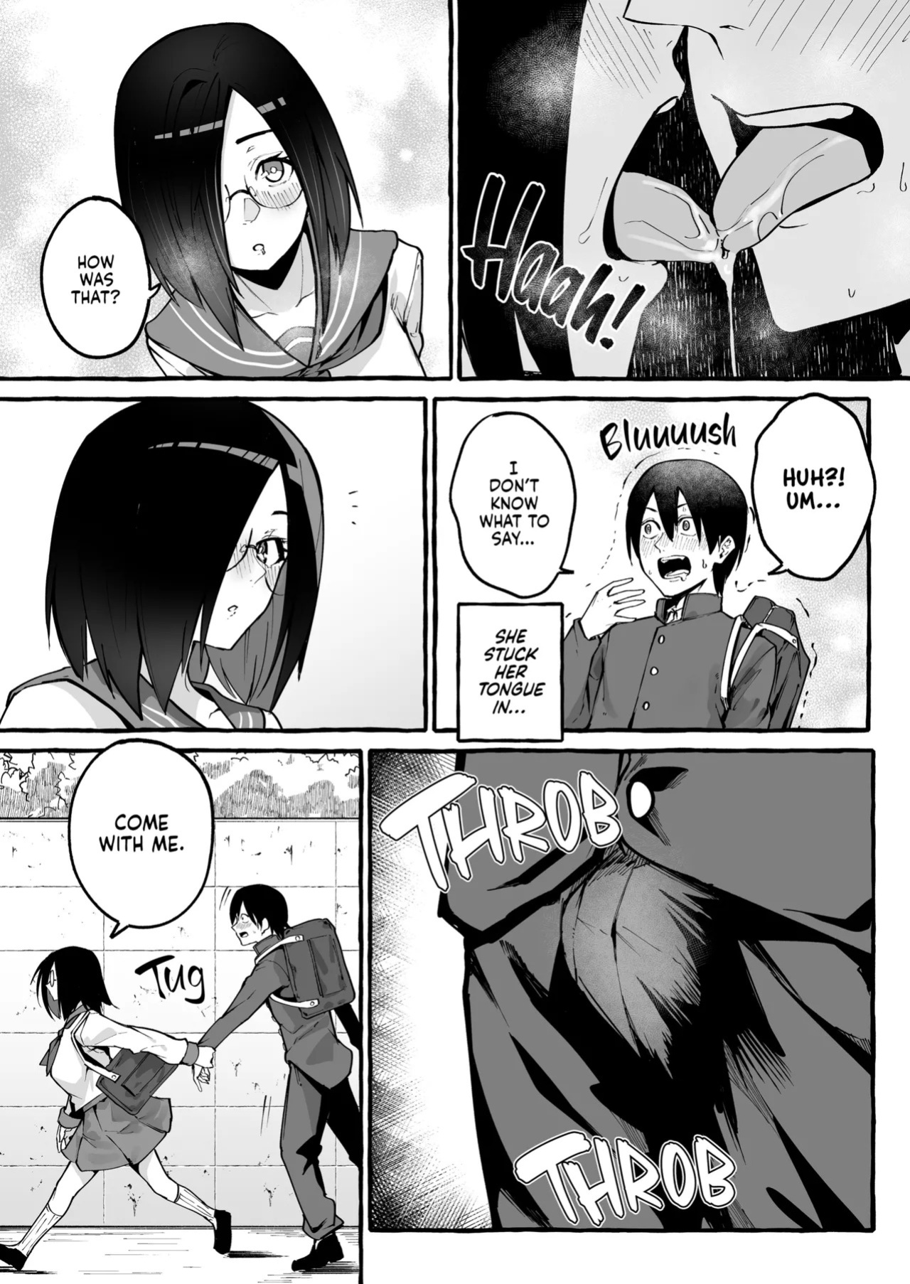 [Fuguta-ke] Kyonyuu Kanojo ni Hitasura Shibori Toraremakuru Hanashi | Squeeze Until Empty [English] [J18] [Decensored] [Digital]