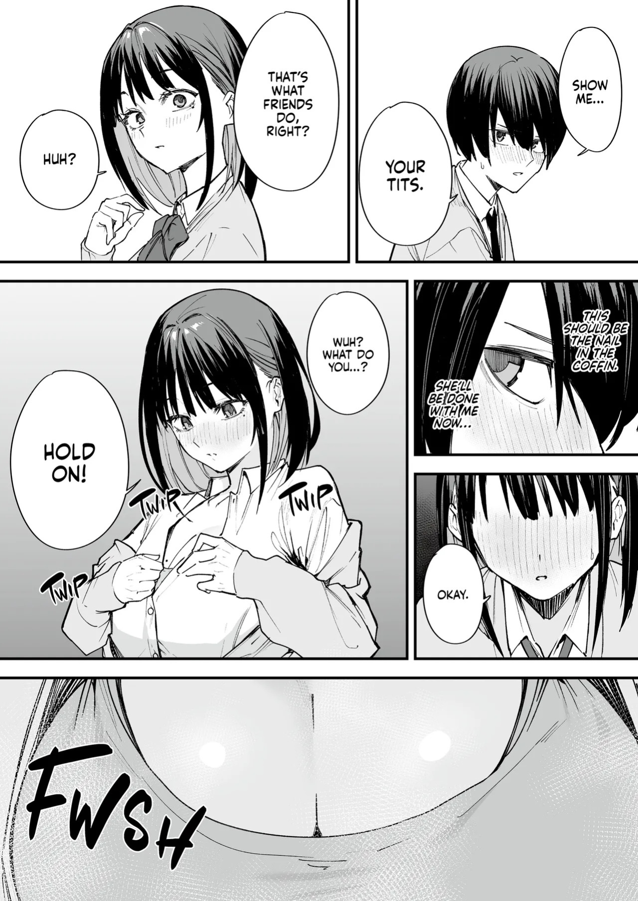 [Fuguta-ke] Kyonyuu no Tomodachi to Tsukiau made no Hanashi | Maybe We'll Start Dating Someday [English] [J18] [Decensored] [Digital]