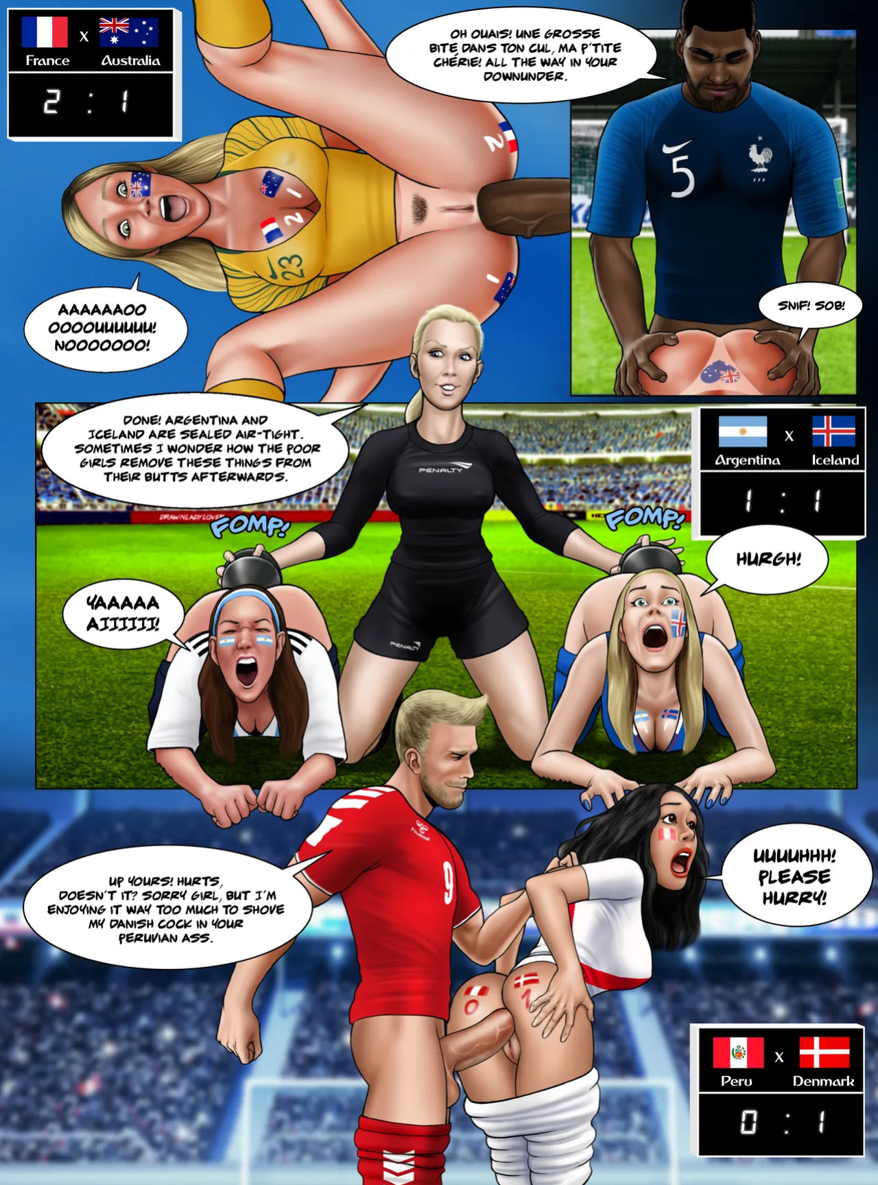 [Extro] FIFA World Cup Russia 2018 - Soccer Hentai [Revised]
