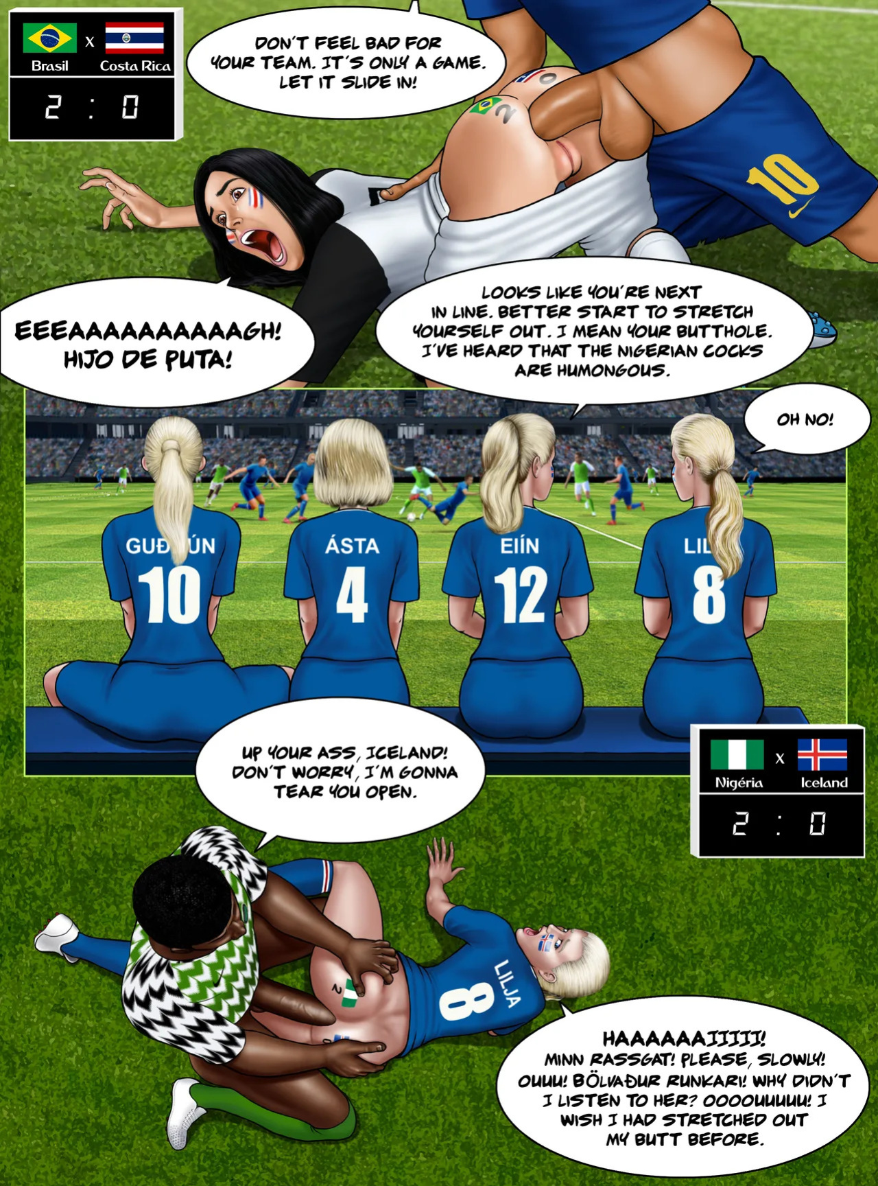[Extro] FIFA World Cup Russia 2018 - Soccer Hentai [Revised]