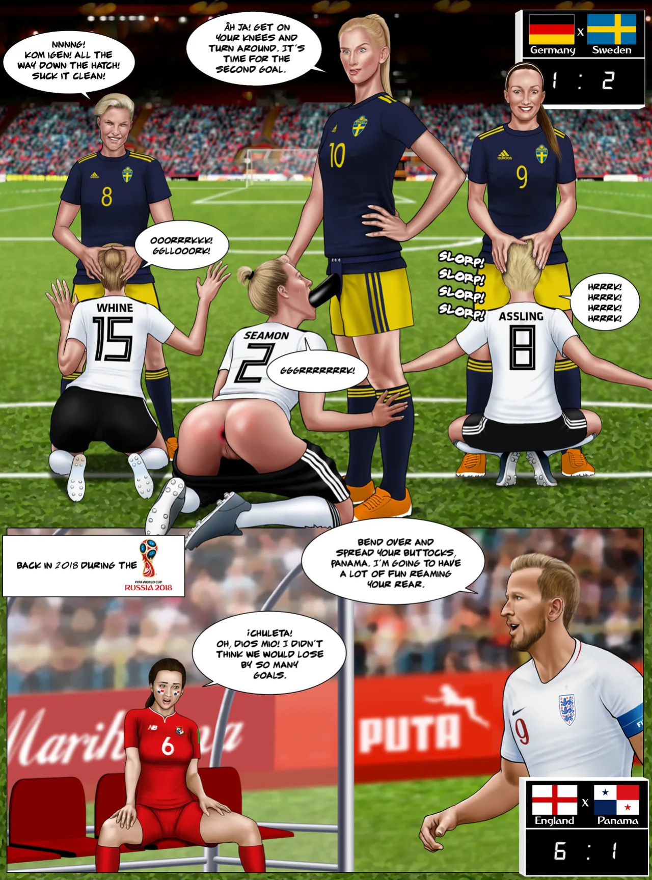 [Extro] FIFA World Cup Russia 2018 - Soccer Hentai [Revised]