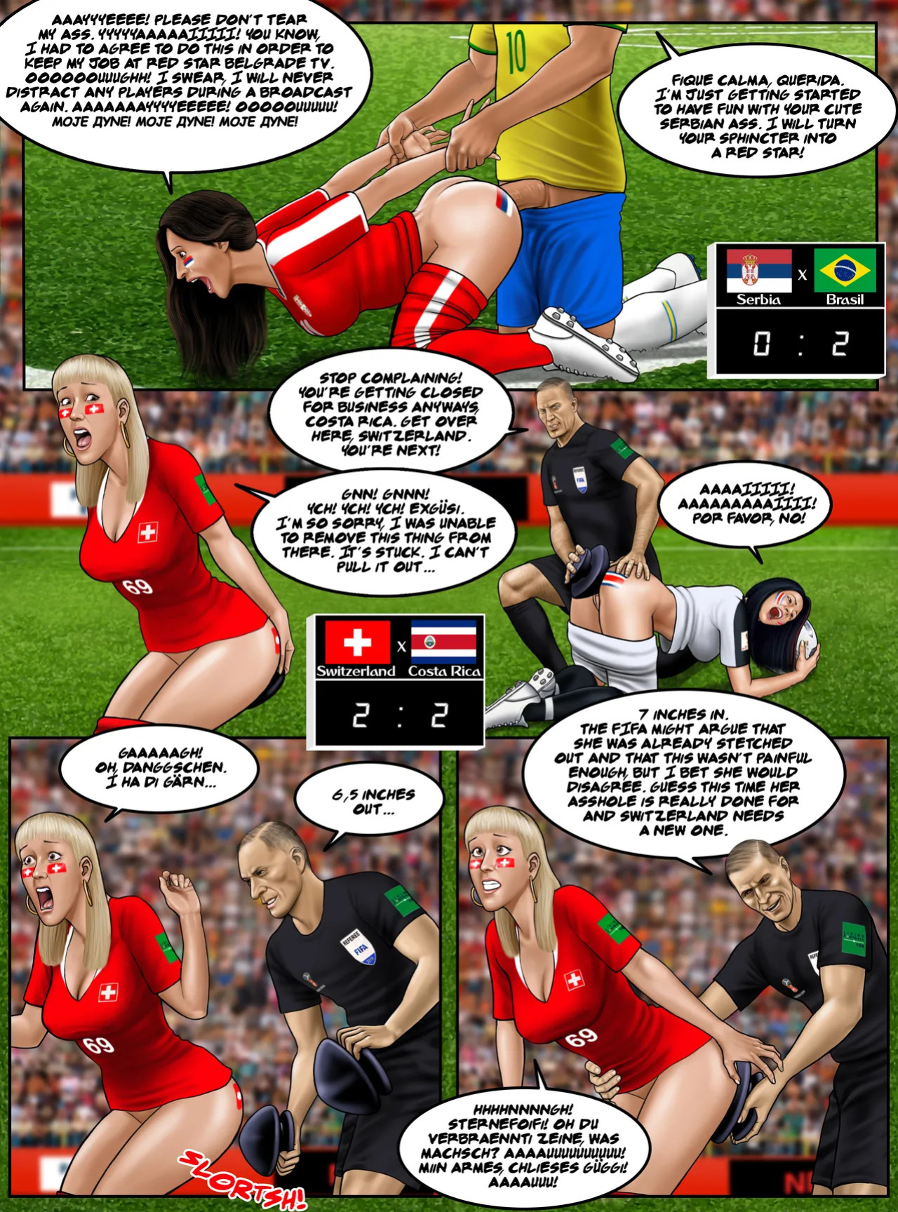 [Extro] FIFA World Cup Russia 2018 - Soccer Hentai [Revised]