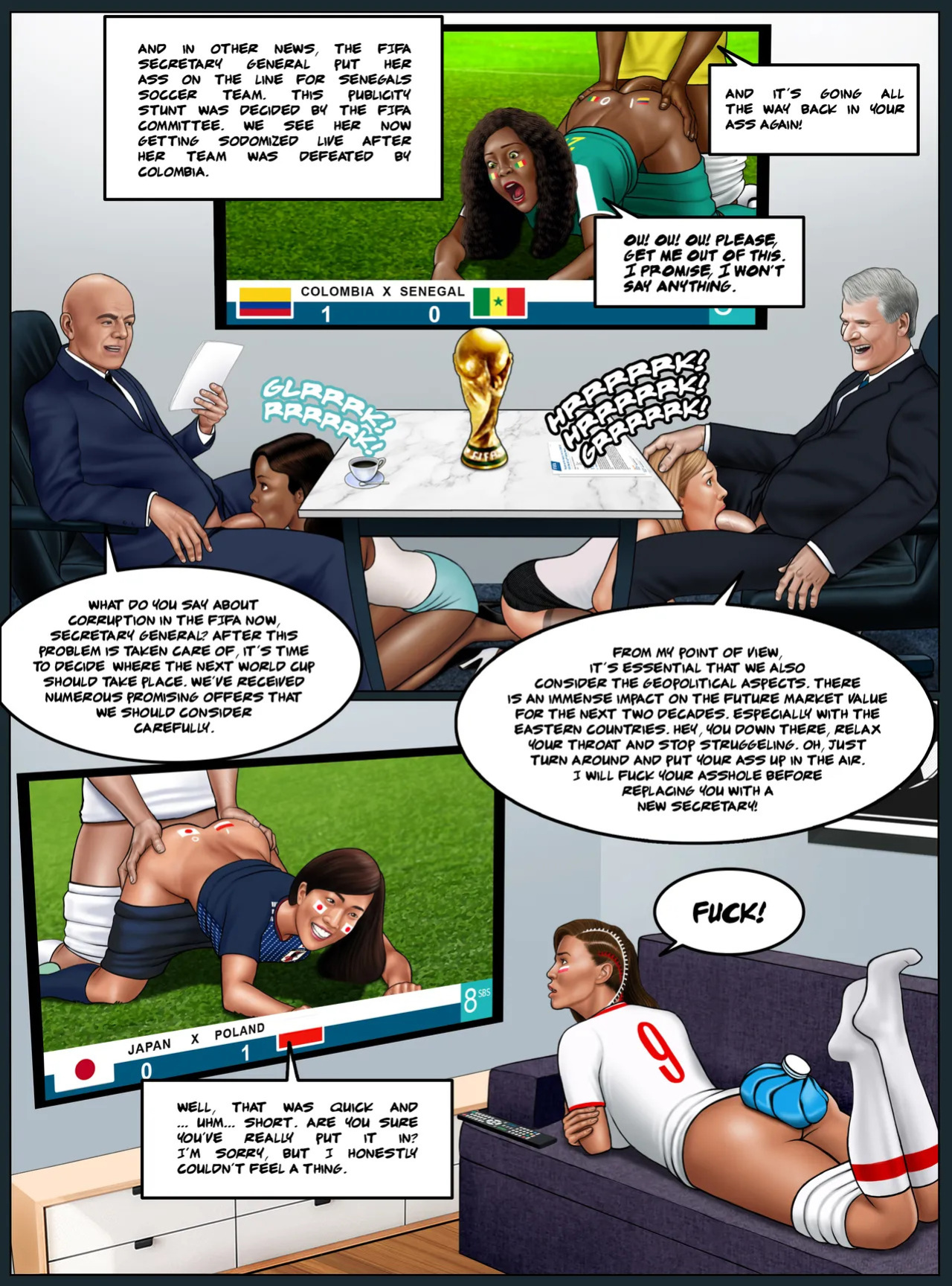 [Extro] FIFA World Cup Russia 2018 - Soccer Hentai [Revised]
