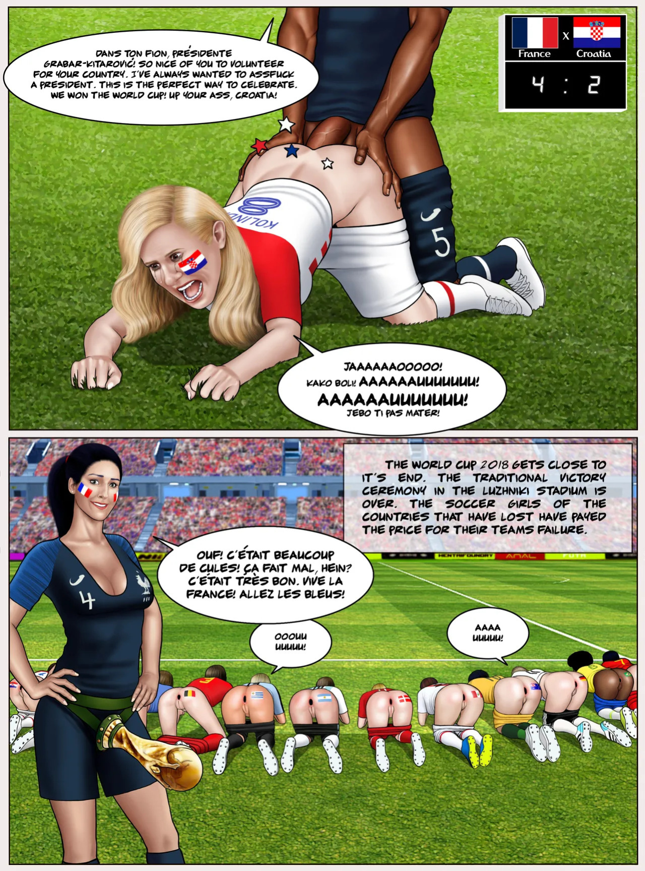 [Extro] FIFA World Cup Russia 2018 - Soccer Hentai [Revised]