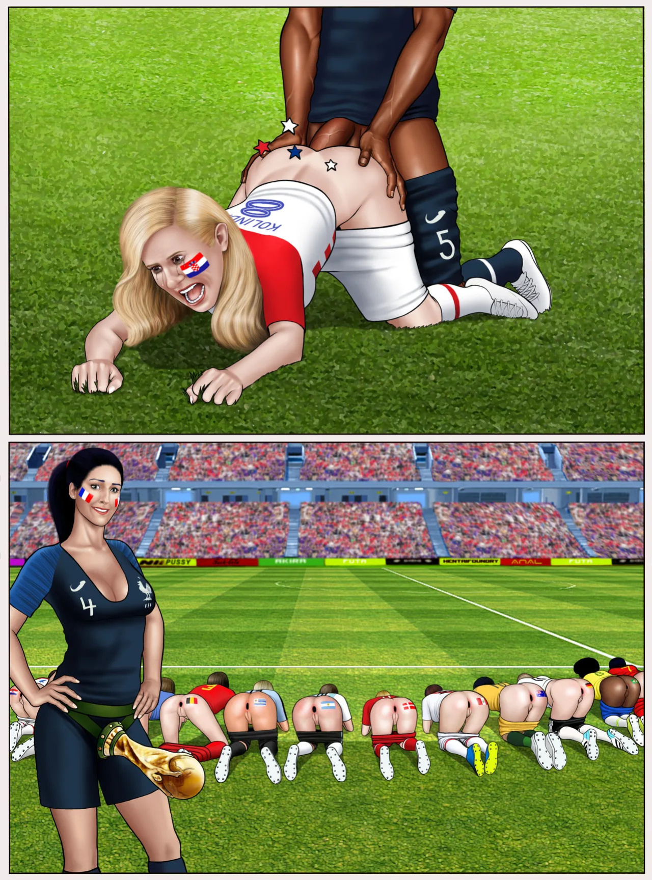 [Extro] FIFA World Cup Russia 2018 - Soccer Hentai [Revised]