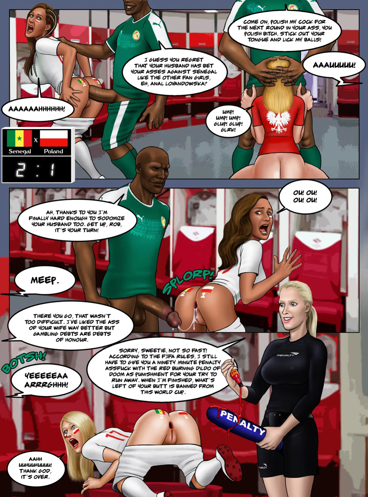[Extro] FIFA World Cup Russia 2018 - Soccer Hentai [Revised]