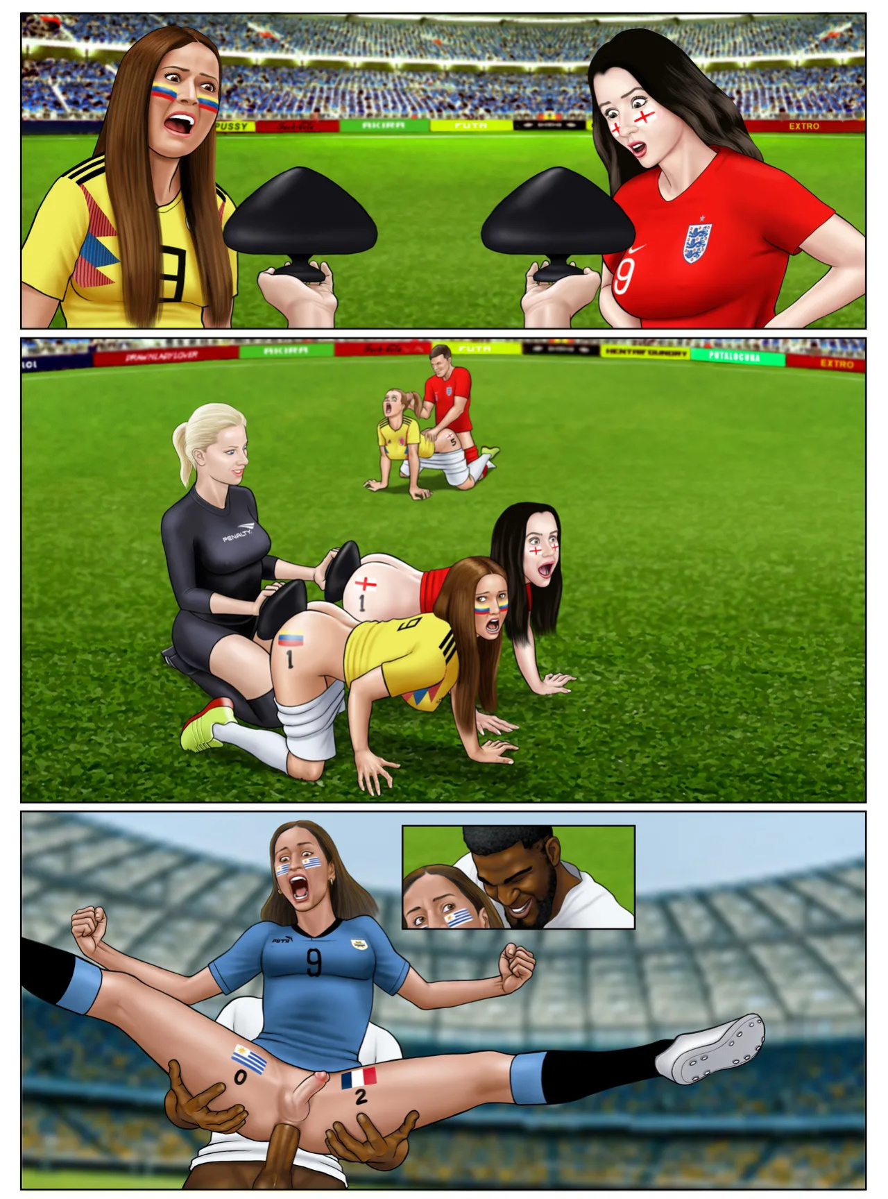 [Extro] FIFA World Cup Russia 2018 - Soccer Hentai [Revised]