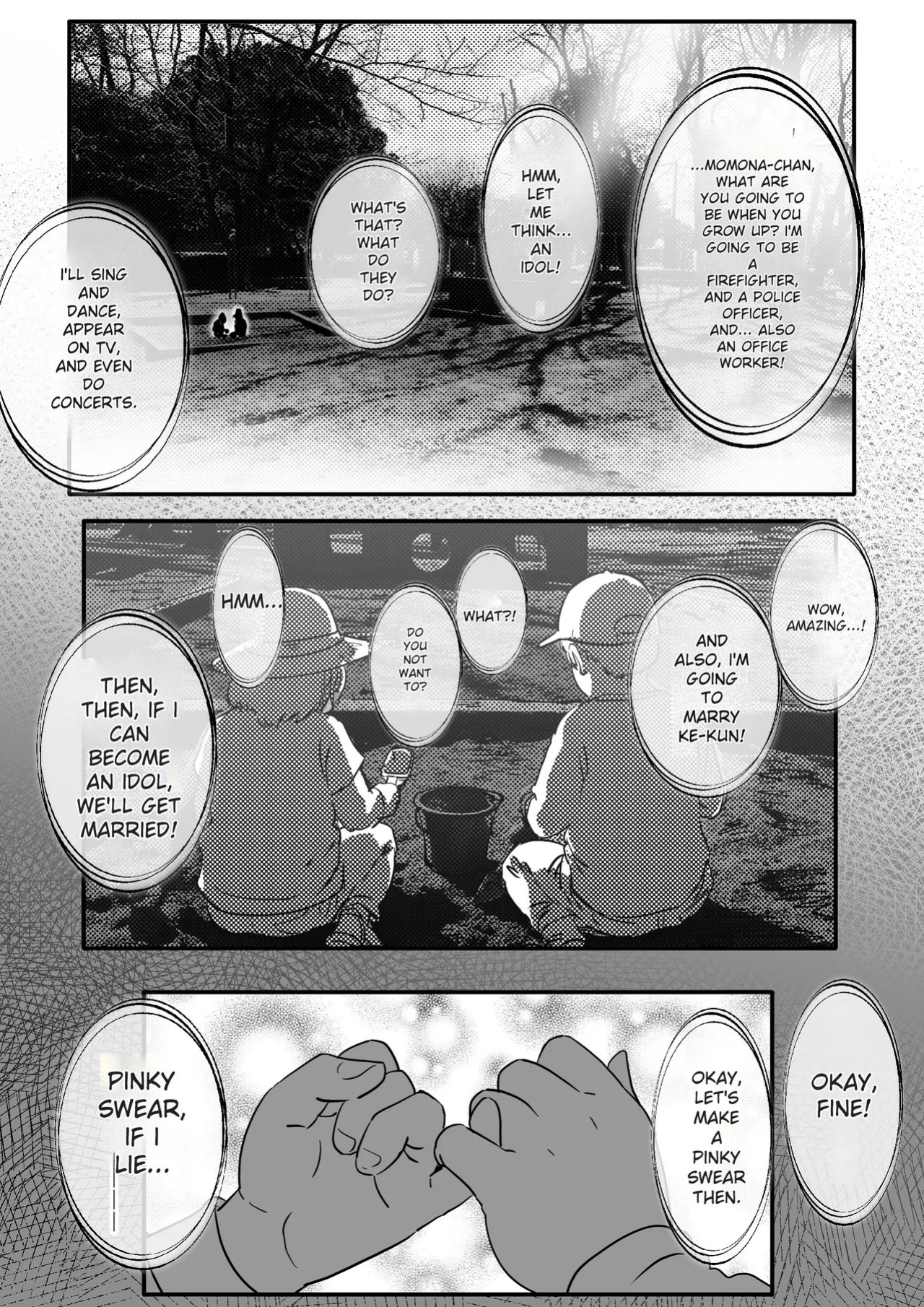 [Jzargo] Osananajimi to Musubareru Hazu datta Idol Shibou Momona-chan ga Ojisan no Aijin ni Naru Hanashi. | The Story of Momona-chan, an Aspiring Idol Who Was Supposed to End Up With Her Childhood Friend, but Ends Up Becoming an Older Man's Mistress. [Eng