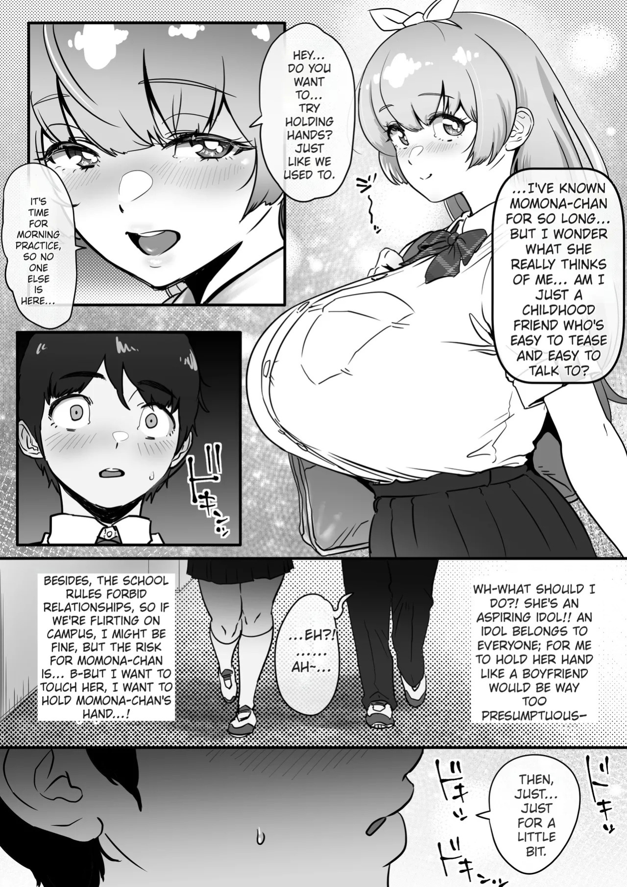 [Jzargo] Osananajimi to Musubareru Hazu datta Idol Shibou Momona-chan ga Ojisan no Aijin ni Naru Hanashi. | The Story of Momona-chan, an Aspiring Idol Who Was Supposed to End Up With Her Childhood Friend, but Ends Up Becoming an Older Man's Mistress. [Eng