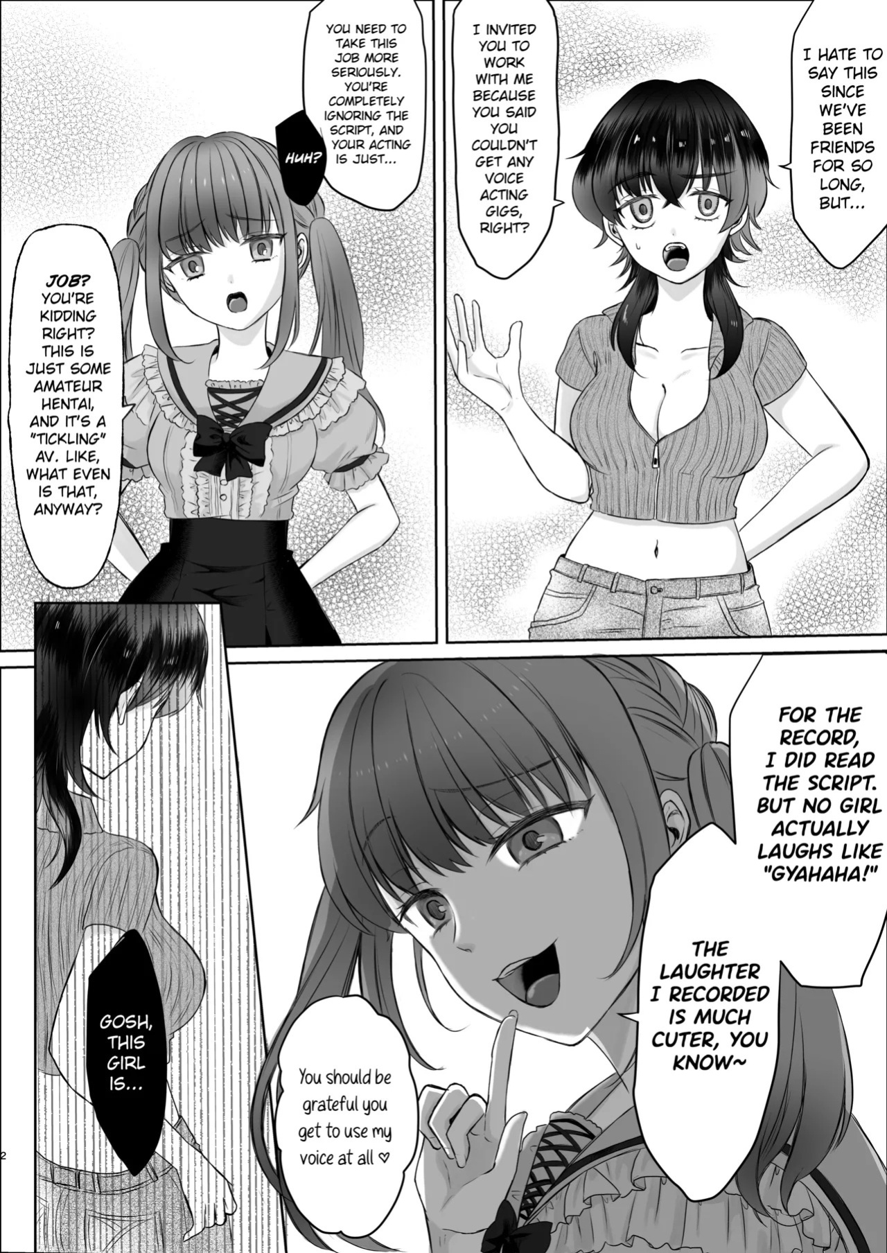 [Dengeki Uzura Iinkai] Tickle Endurance Lesson For The Cocky Girl: It Won't Stop Until You Follow The Script To The Letter!