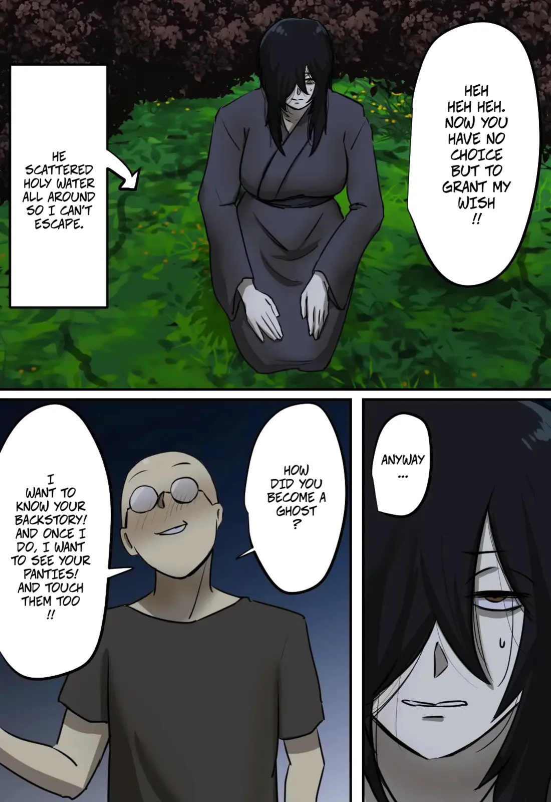 [Chotto B-Sen] What Kind of Panties Do Ghosts Wear -- Yuurei no Haiteru Panty ga Shiritakute [Full Color-ban]