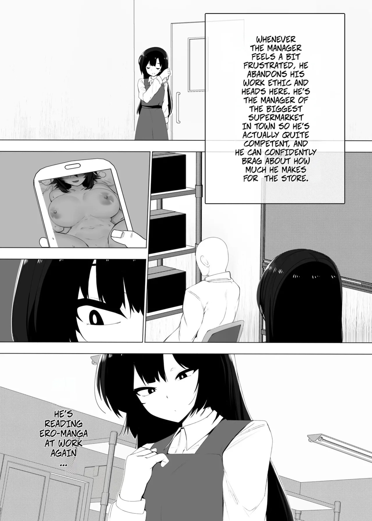 [Kongarin (Shiromaki Mizuga)] A Gal Using Her Body To Make Extra Money At Her Part-time Job
