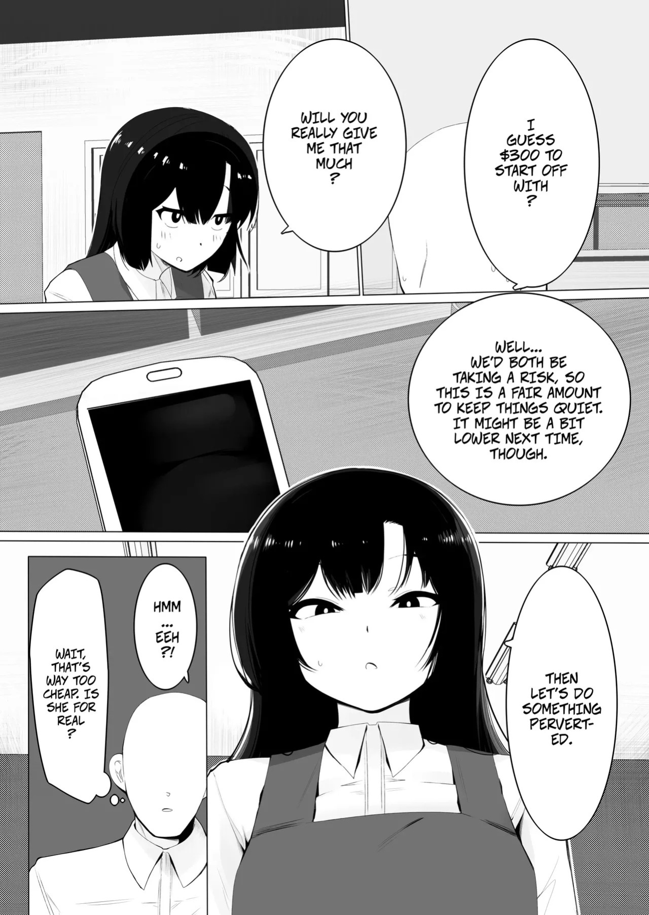 [Kongarin (Shiromaki Mizuga)] A Gal Using Her Body To Make Extra Money At Her Part-time Job