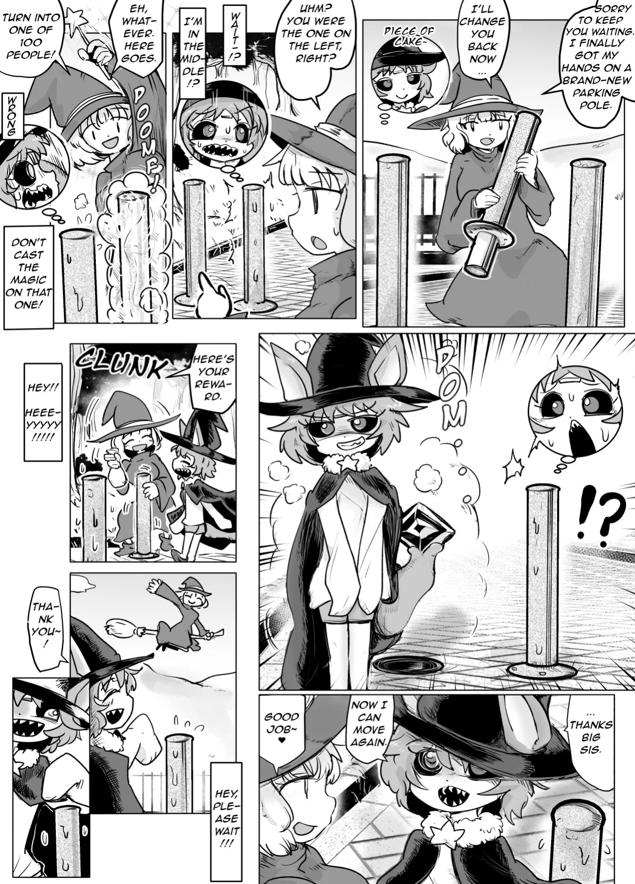 [Goma] Manga where people are turned into objects, onaholes or get petrified. [English]