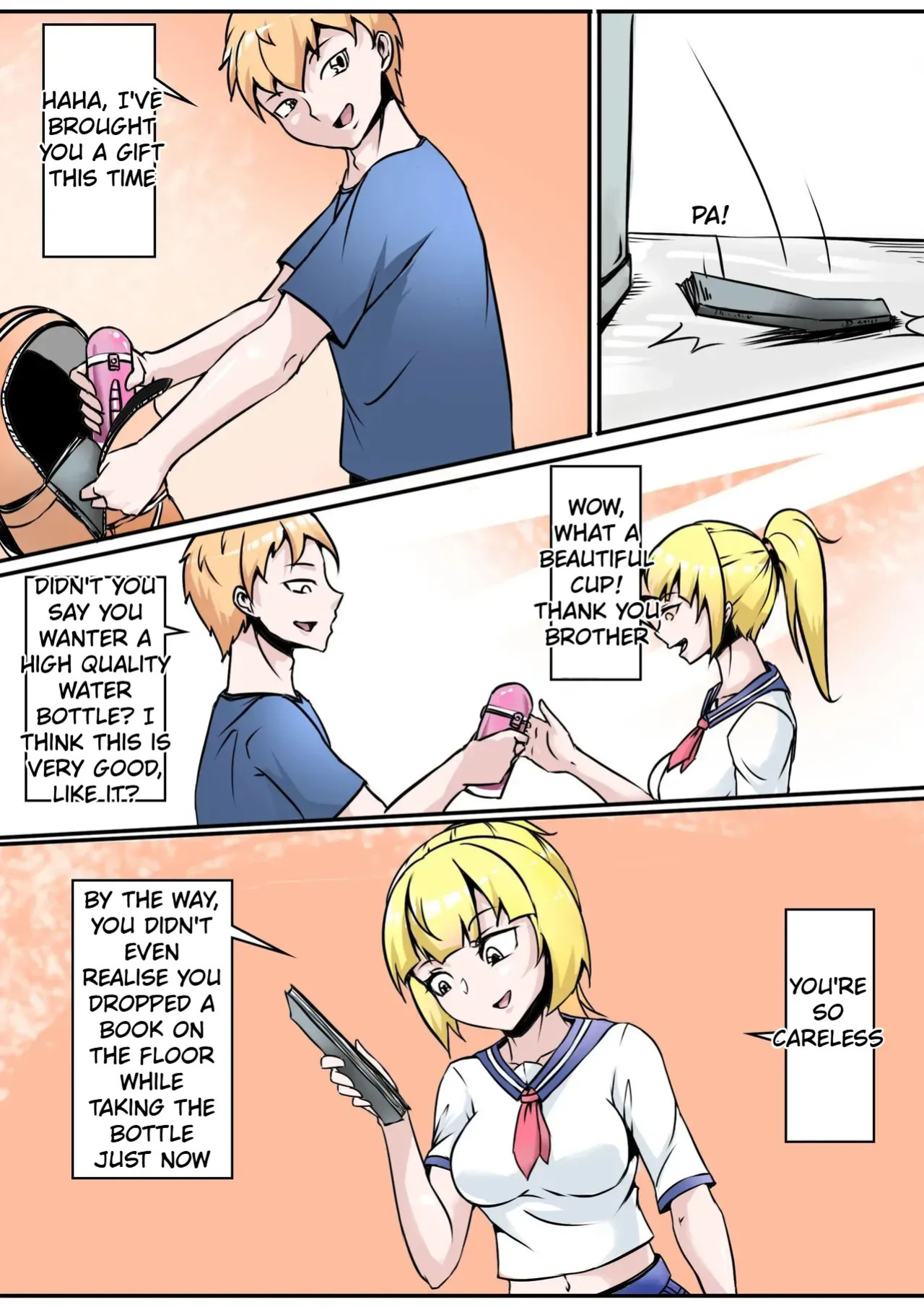 The little sister that can't resist