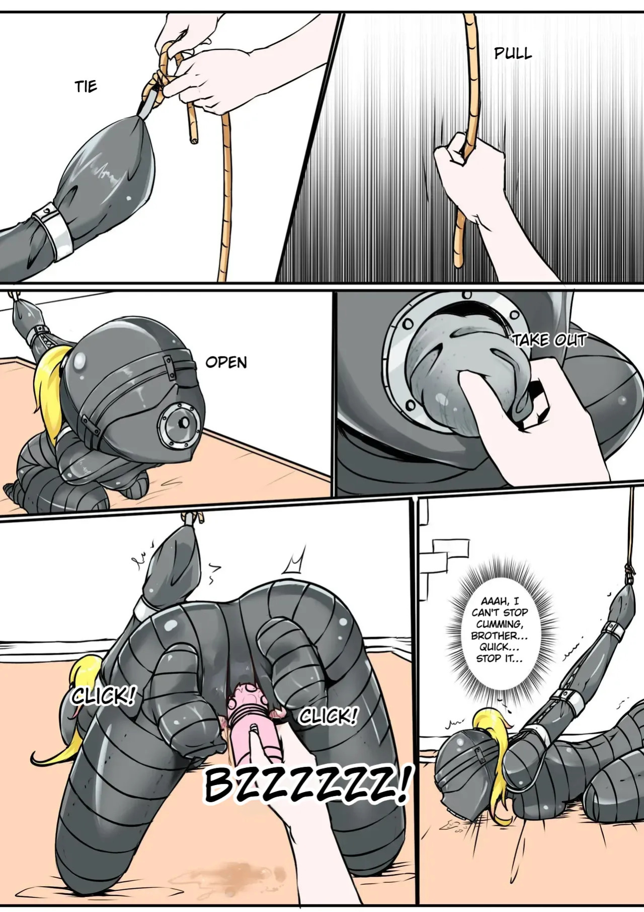 The little sister that can't resist