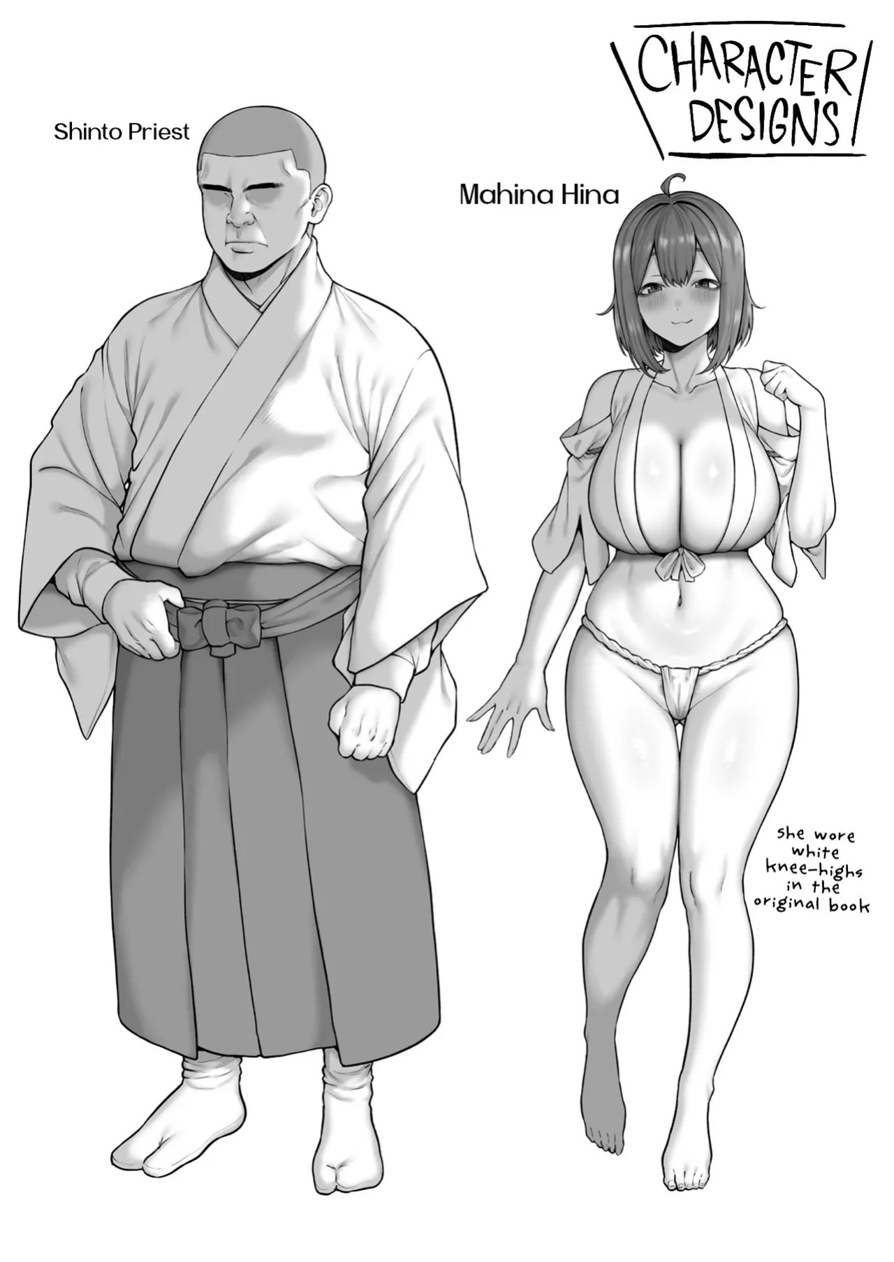 [Hitsuji no Udonya (Inamimi)] Muchi Muchi Tennen Joshidaisei no Dosukebe Jorei Taikenroku | The Chunky, Defenseless, Airheaded University Girl Get's A Crash Course In Perverted Exorcisms! [English]