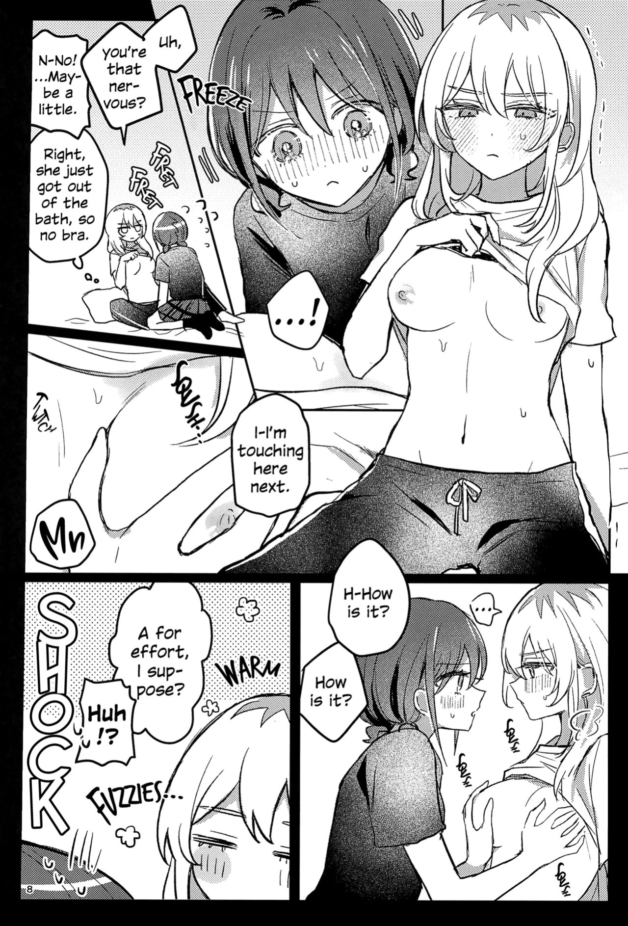 (Zenbu Buchikome. 7) [Hamu-chan Daisuki (Momi)] One Room, One Moment (Girls Band Cry) [English]