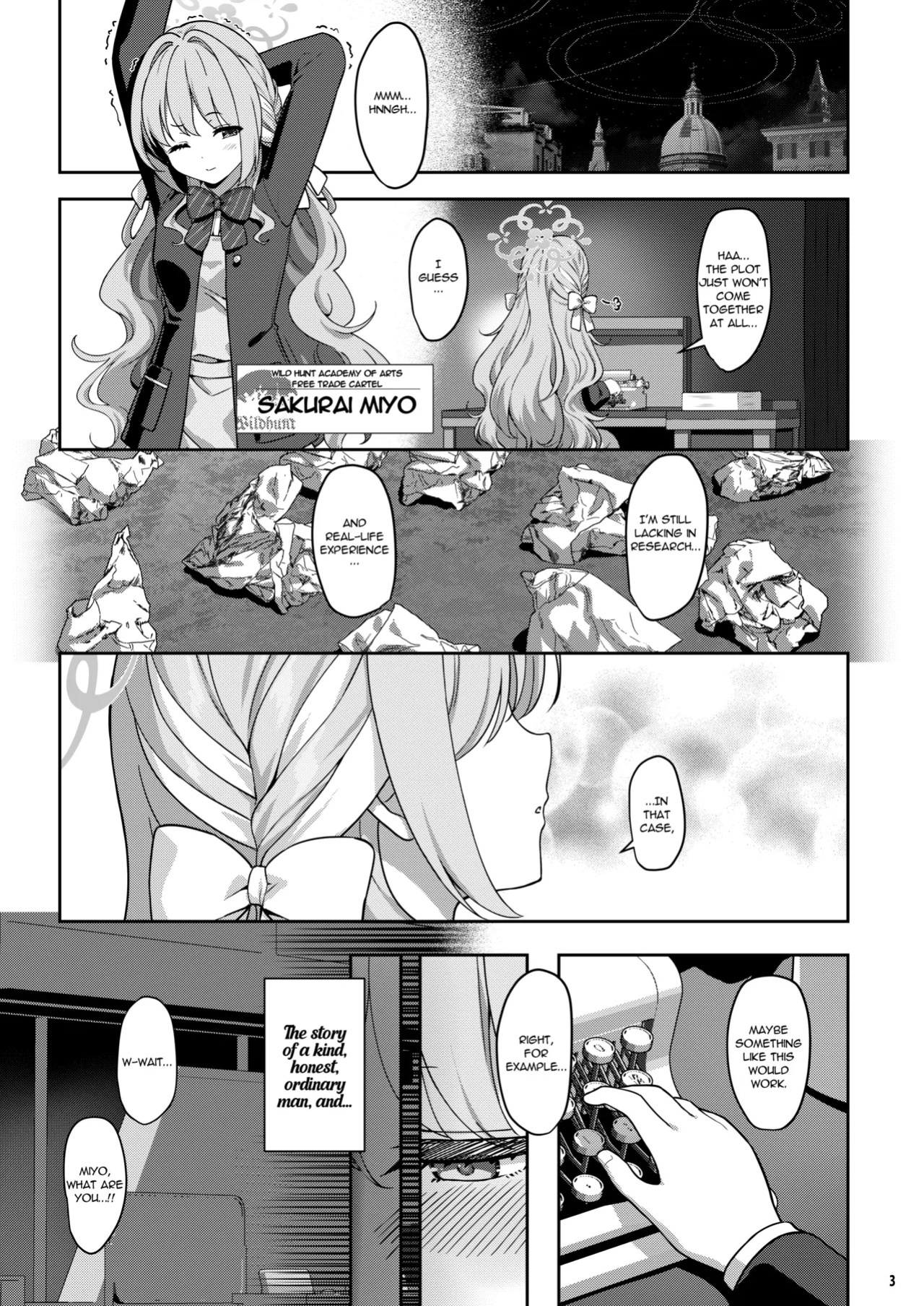 [Horizontal World (Matanonki)] Miyotogi | Miyo's Night Visit (Blue Archive) [English] [yuenai] [Digital]
