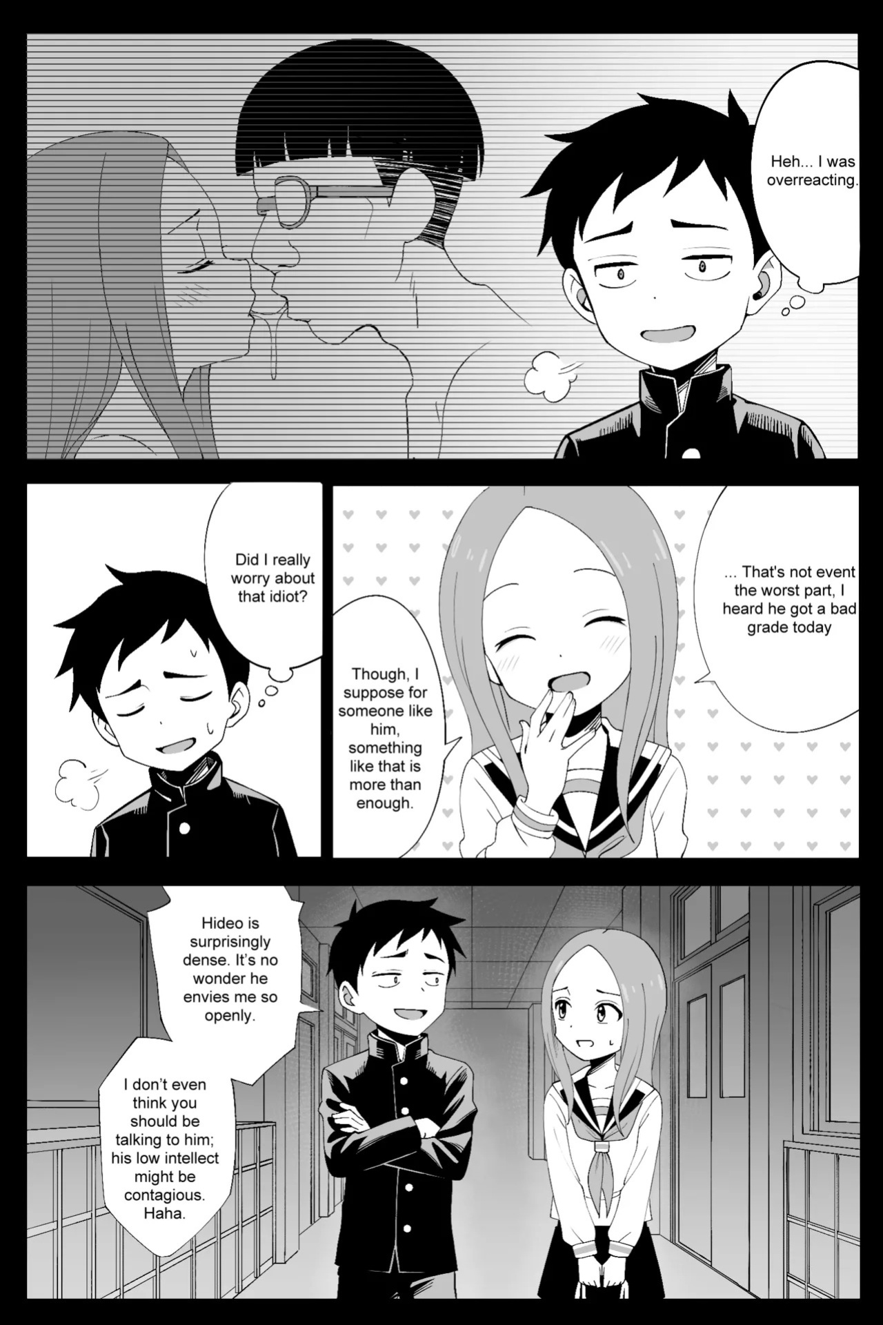 [Teasing Master Takagi-san] The Girl Who Used to Tease Me Is Now Looking at Someone Else (Ch. 1 - Part 2)