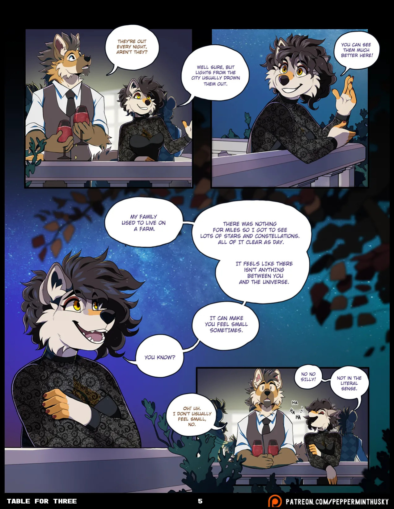 [PeppermintHusky (Roanoak/Ace)] Table for Three: Remix - Chapter 1 (W/ Extras)