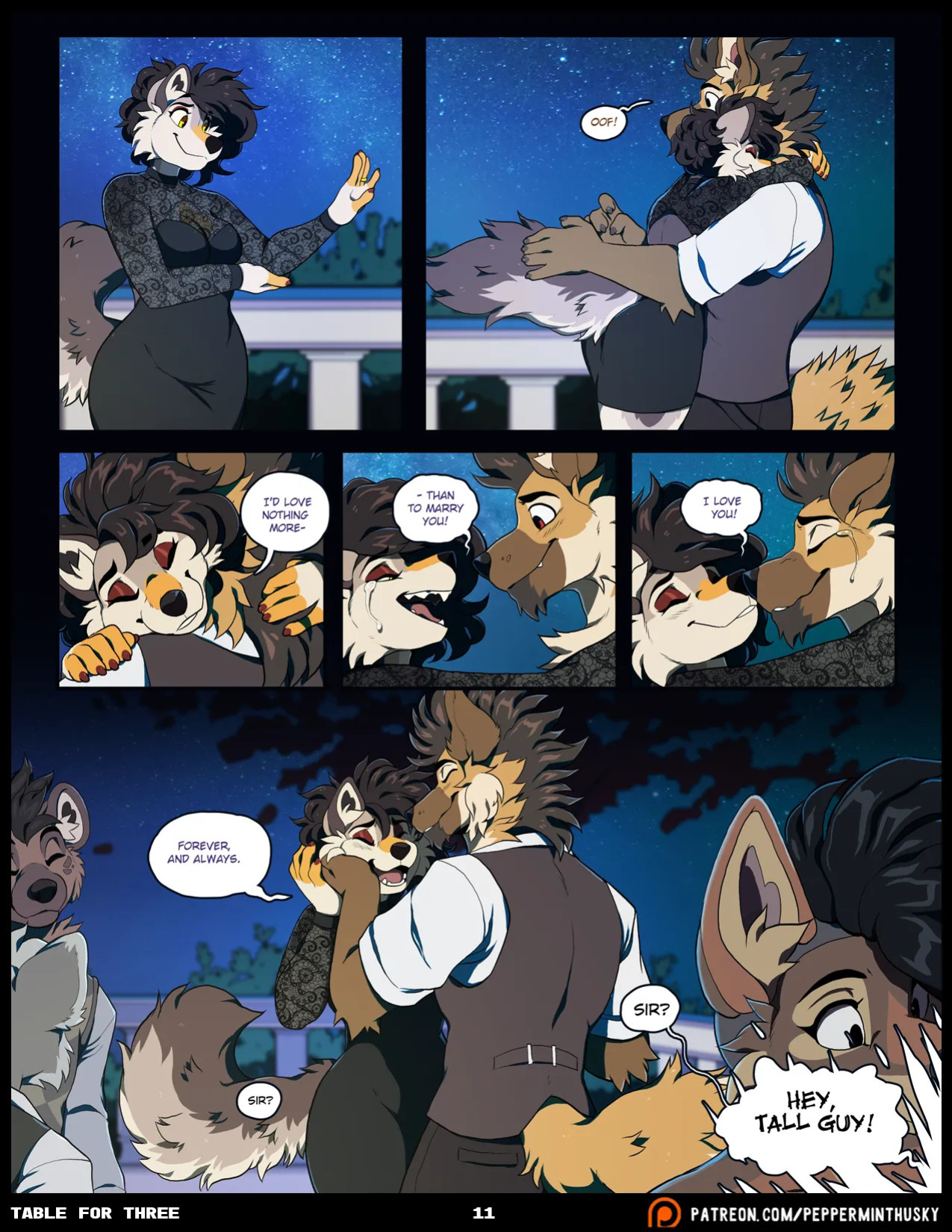 [PeppermintHusky (Roanoak/Ace)] Table for Three: Remix - Chapter 1 (W/ Extras)