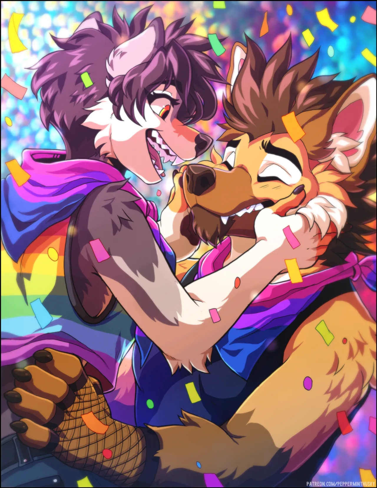 [PeppermintHusky (Roanoak/Ace)] Table for Three: Remix - Chapter 1 (W/ Extras)