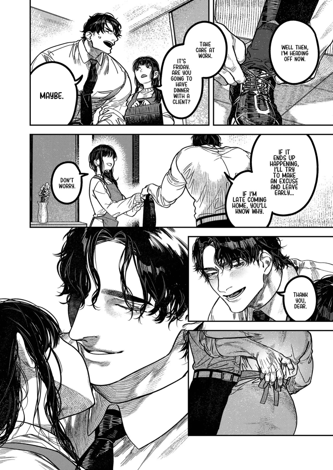 [THE WAIDAN (Aizawa Anji)] By Day, a Devoted Husband. By Night, Full-On Beast Mode [English] [恋綴文庫] [Digital]