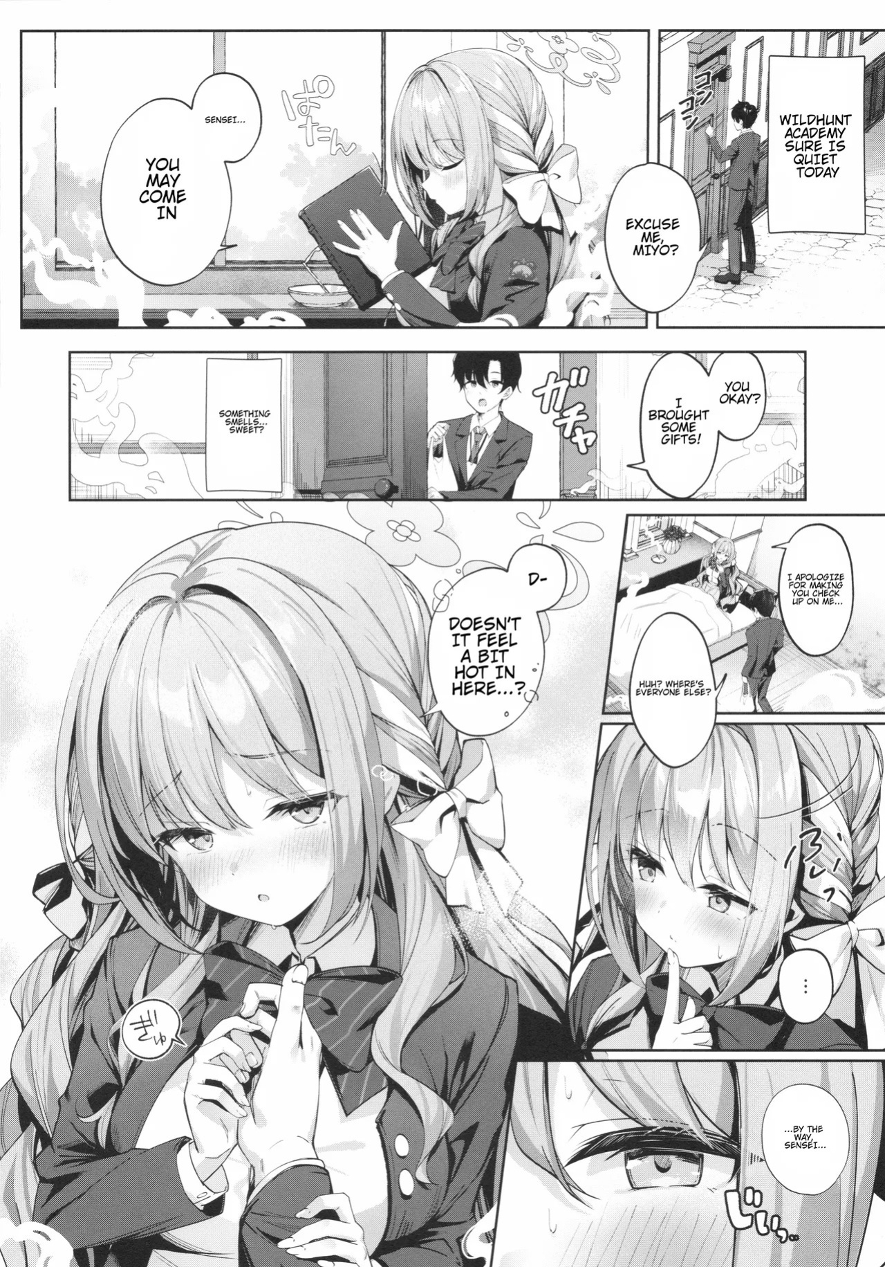 (C107) [Kinokomushin (Kinokomushi)] Warui Sensei ni wa, Sex ga Hitsuyou desu ne (Blue Archive) (English) [TheSoloTrio]