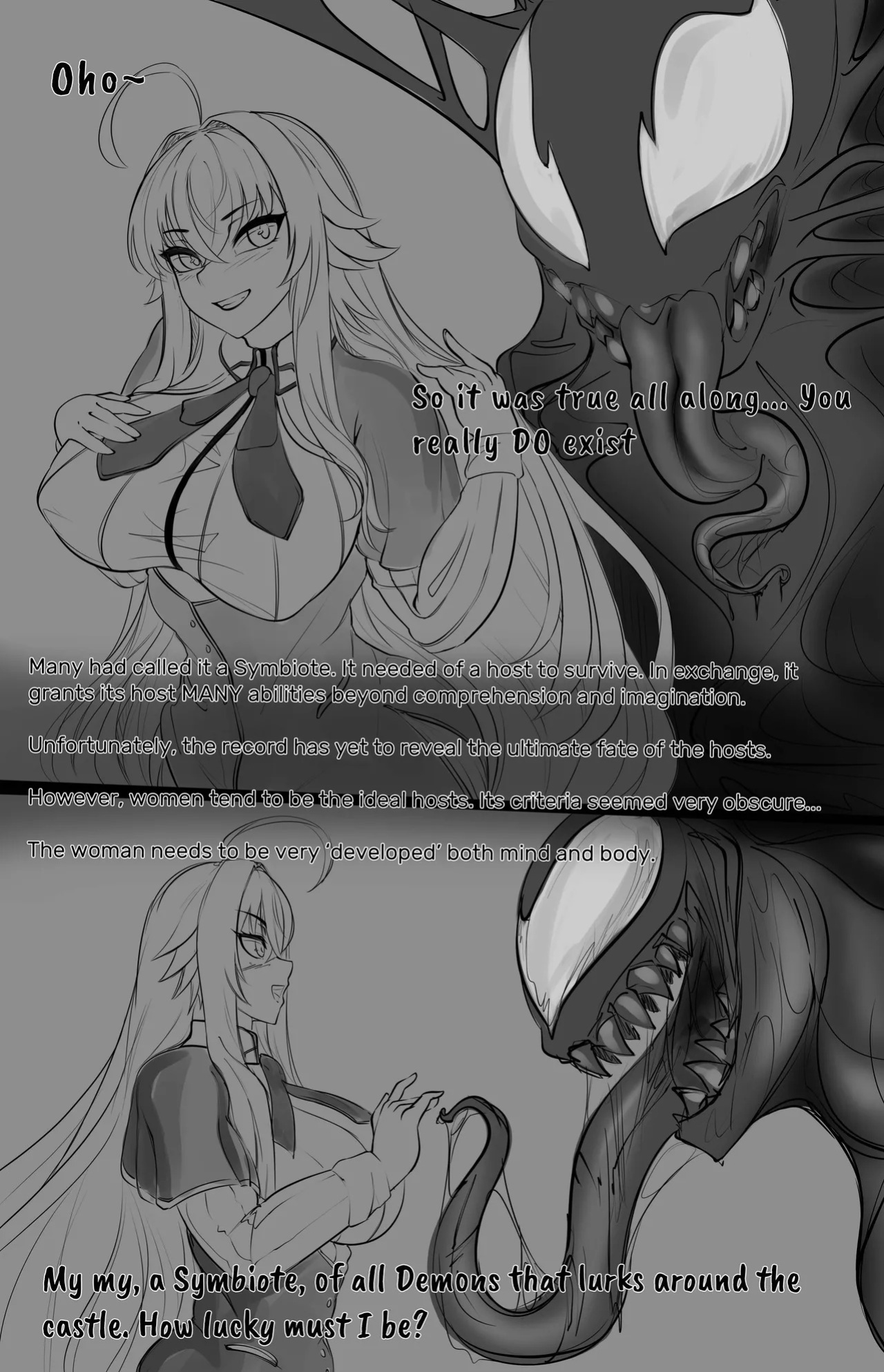 [Rikatsuky] Rias Symbiote Corruption