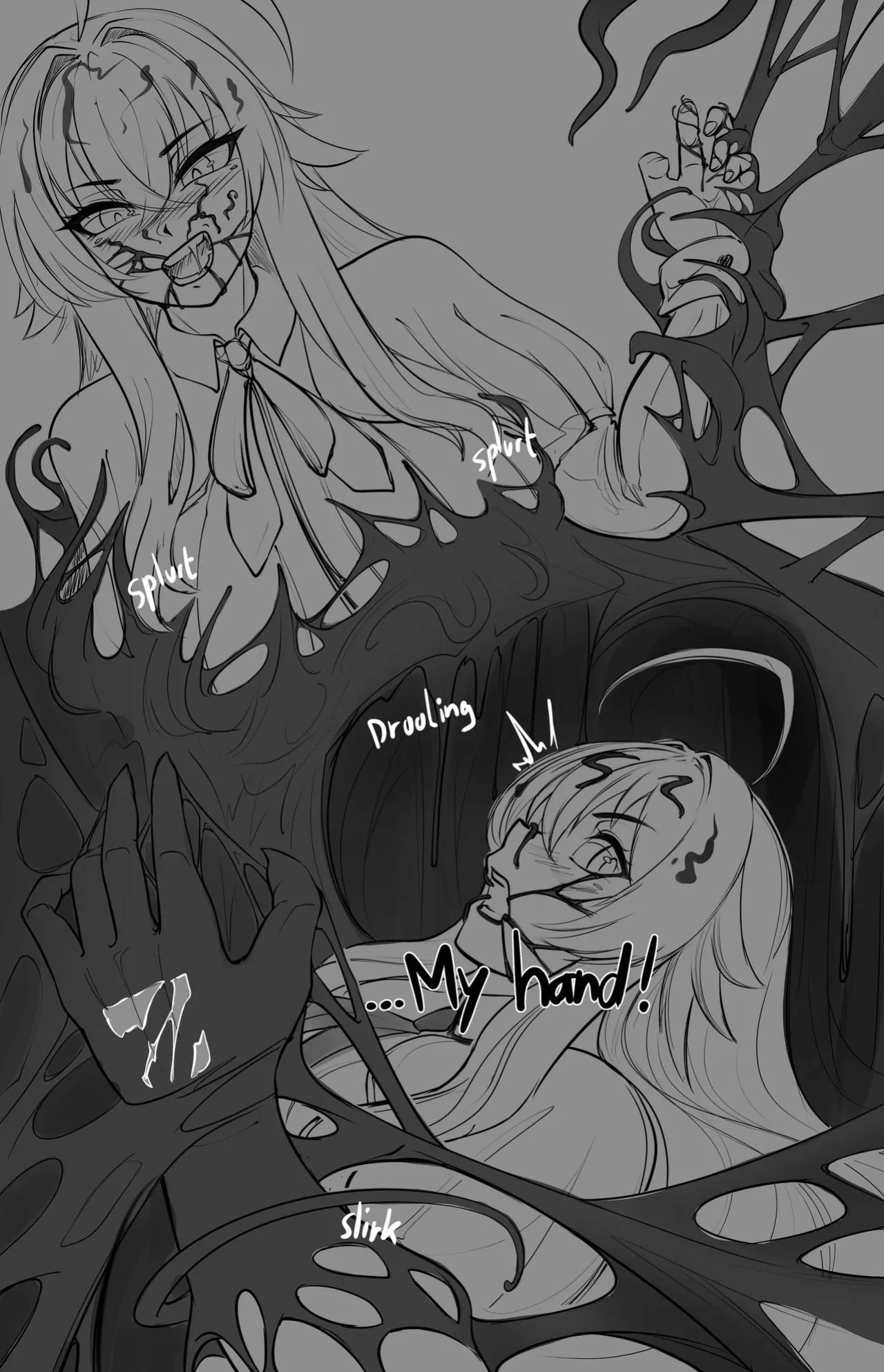[Rikatsuky] Rias Symbiote Corruption