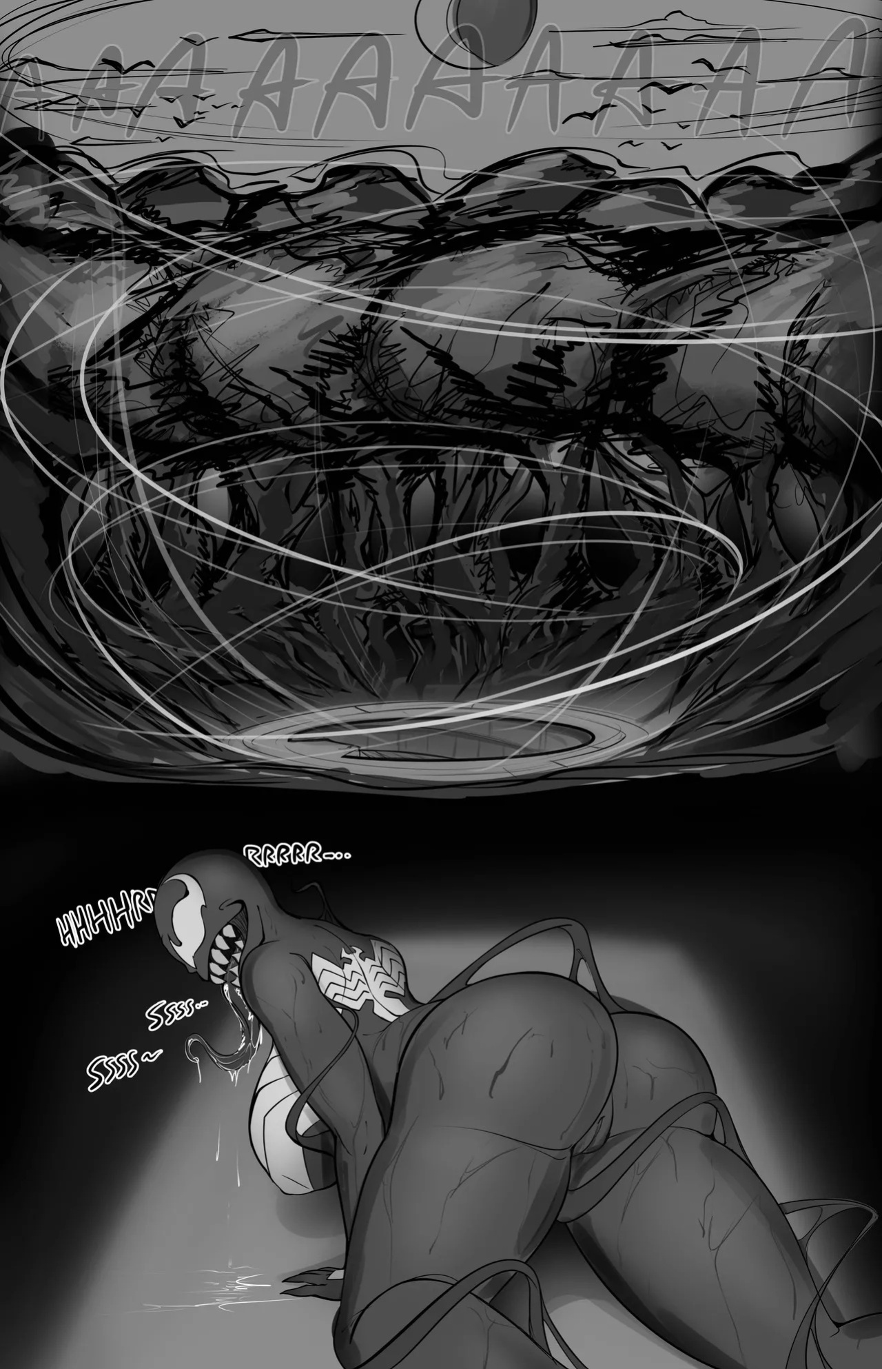 [Rikatsuky] Rias Symbiote Corruption