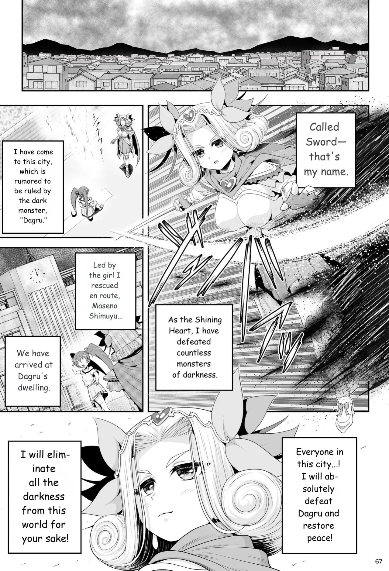 [Eclipse (Kouan)]Magical Girl Shine Hearts - Chapter 3: Yu Under the Sun [English]