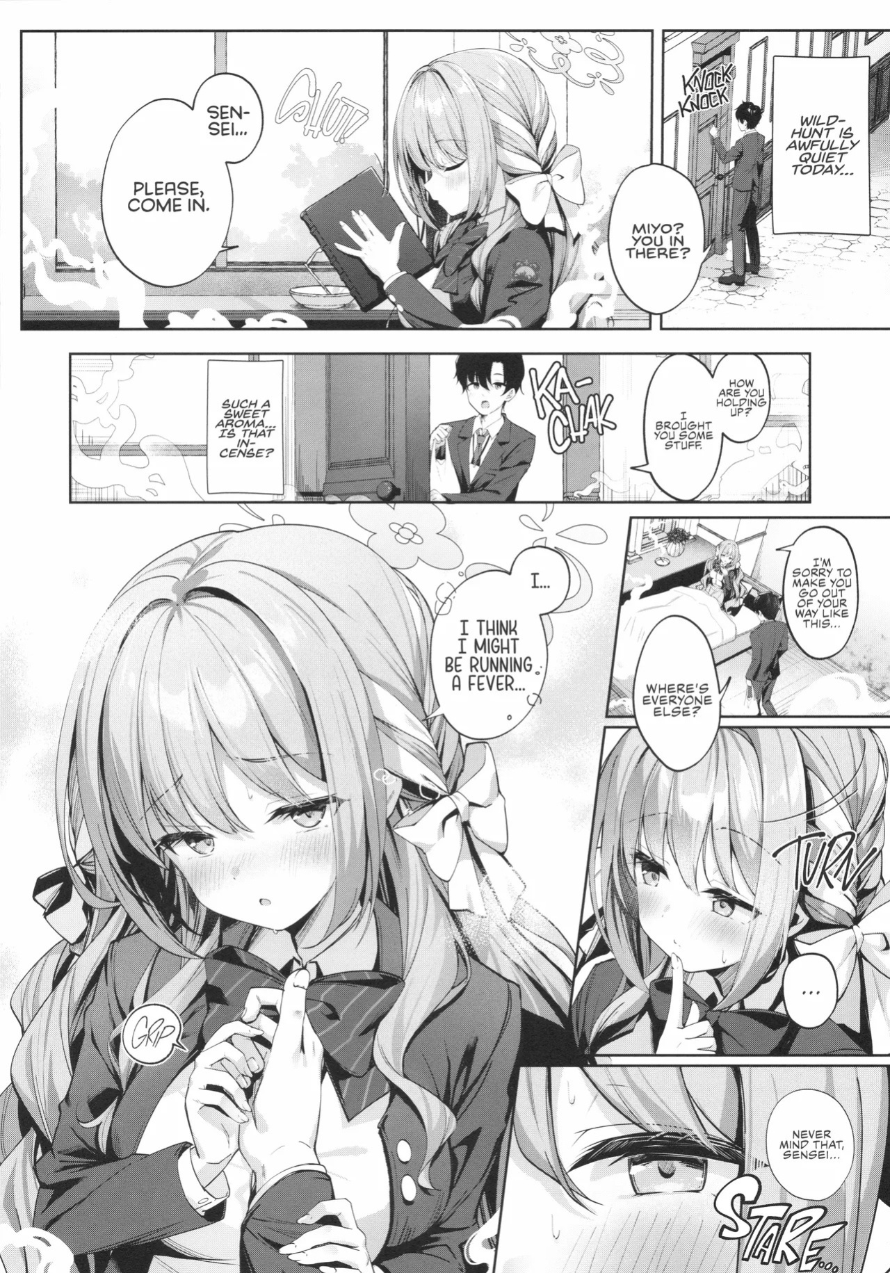 (C107) [Kinokomushin (Kinokomushi)] Warui Sensei ni wa, Oshioki ga Hitsuyou desu ne | A Bad Sensei Needs to Be Punished (Blue Archive) [English]