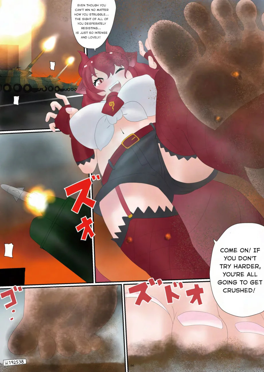 [CalmBlue (Tokoma)] Shuurai! Japari Park Goryuujin | Invasion! Japari Park Five Dragon Gods (Kemono Friends) (Tenshin Ranman Gigantic 9th) [English] [Digital]