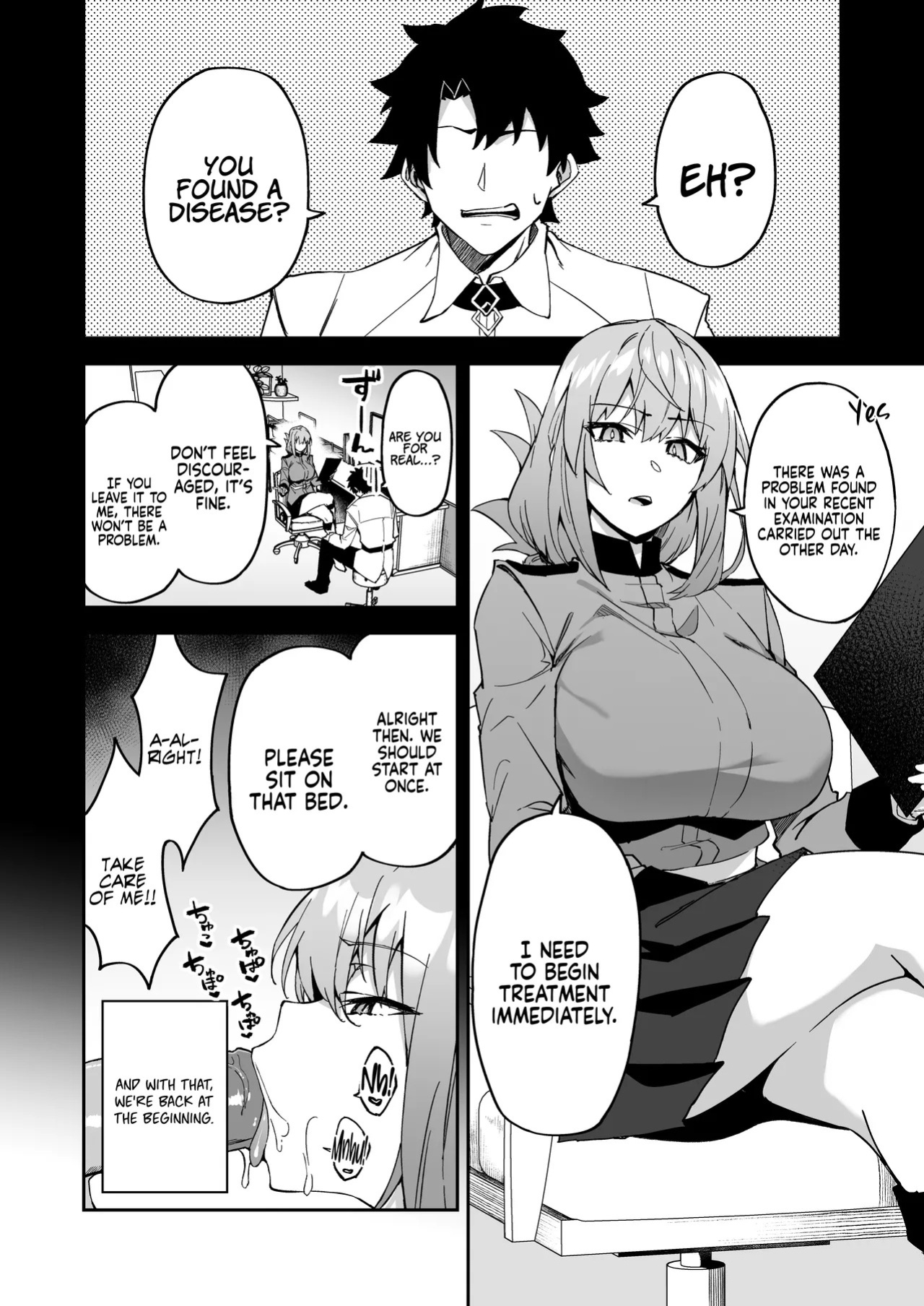 [Syunichi Kansuu (Syunichi)] Honkaku Chiryou o Kaishi Shimasu | The Real Treatment Starts Now (Fate/Grand Order) [English] [Coffedrug] [Digital] [Decensored]